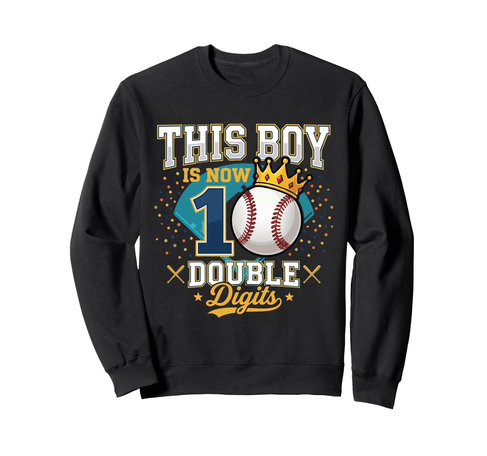 This Is 10 Double Digits Sweatshirt - Casual Everyday Wear for Adults - T-Shirt, Sweatshirt, Hoodie