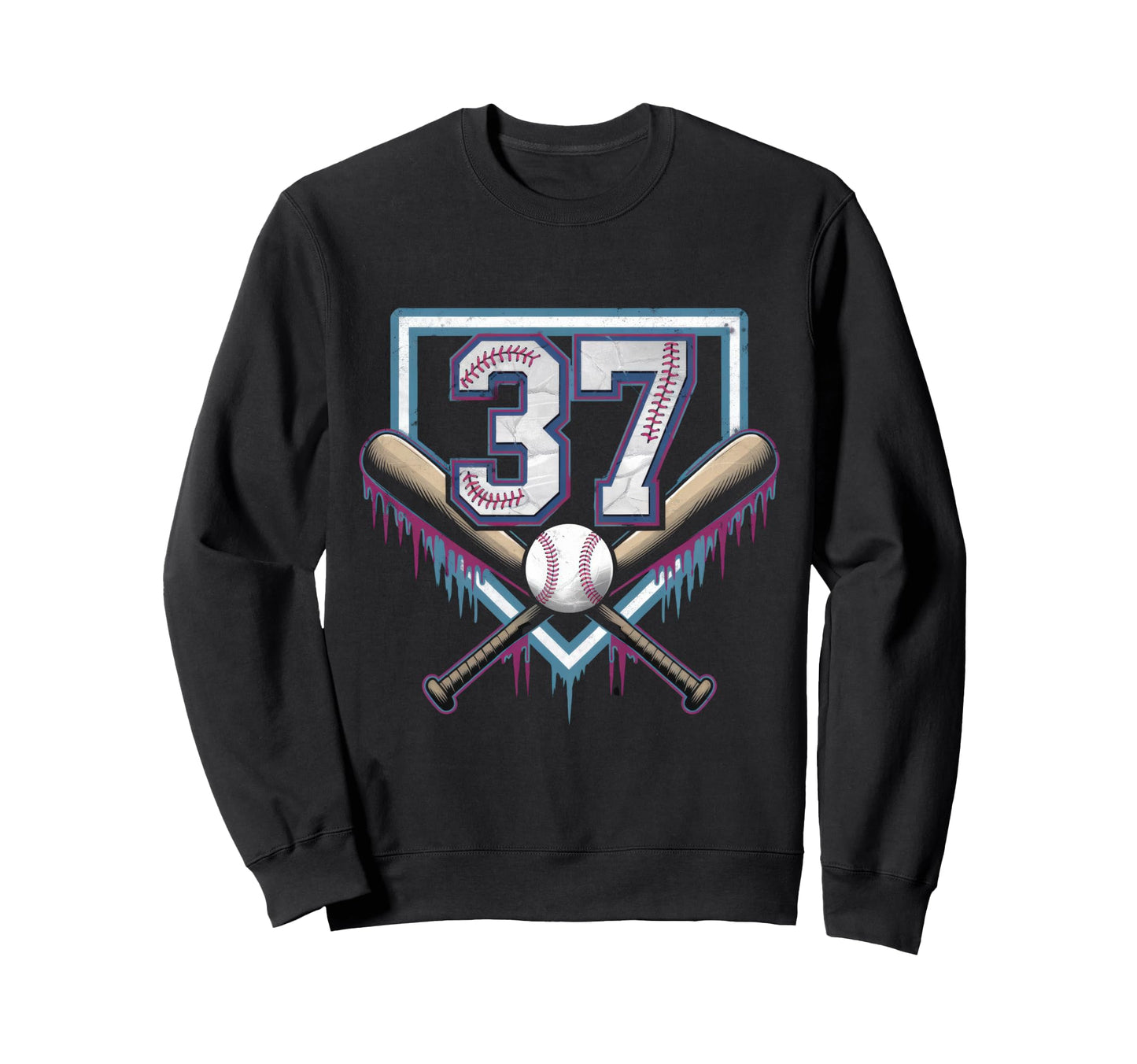 Sprinkle 37Th Birthday Baseball Sweatshirt - Streetwear Style Men Women - T-Shirt, Sweatshirt, Hoodie