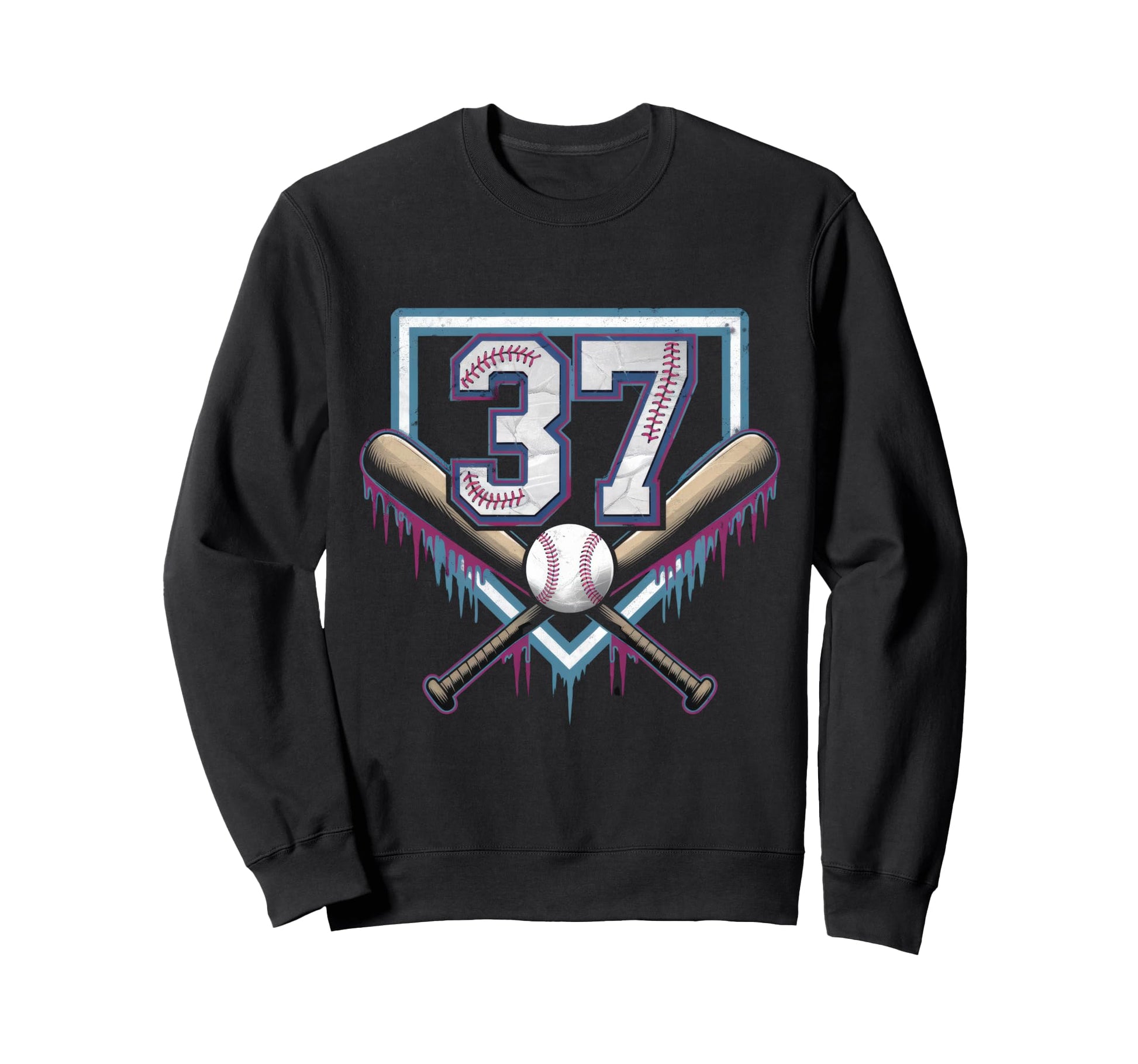 Sprinkle 37Th Birthday Baseball Sweatshirt - Streetwear Style Men Women - T-Shirt, Sweatshirt, Hoodie