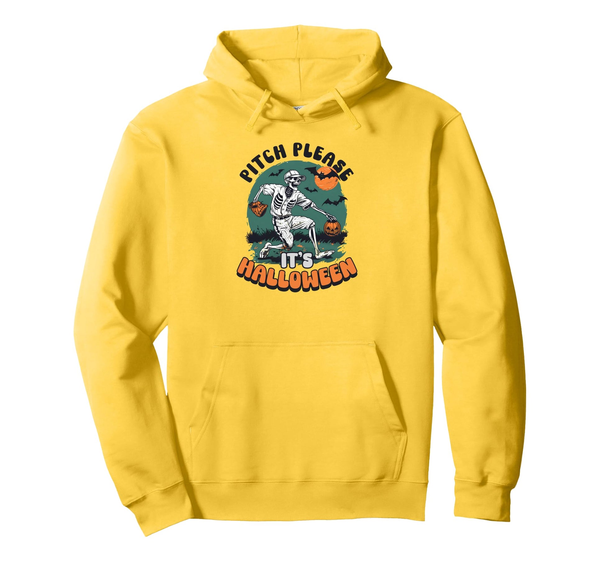 Halloween Baseball Pitch Please Its Hoodie - Aesthetic Graphic Men Women - T-Shirt, Sweatshirt, Hoodie
