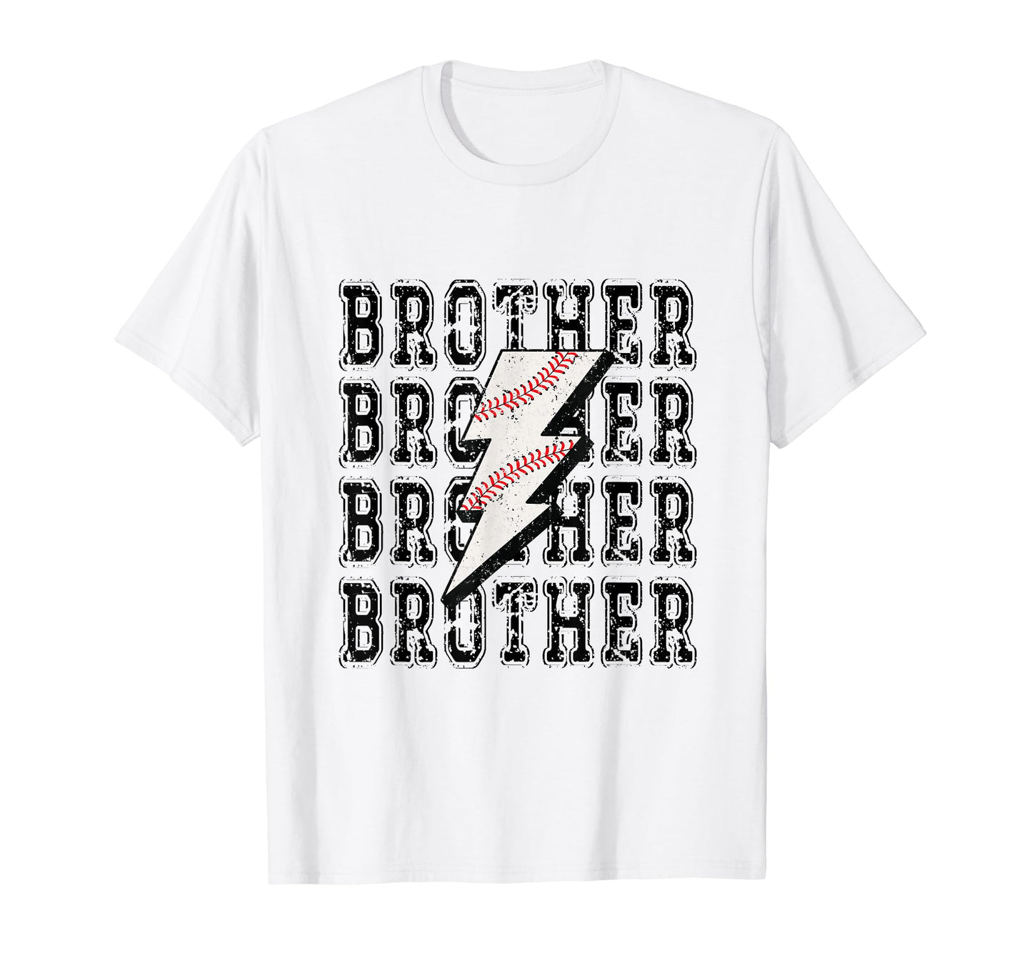 Baseball Brother Lightning Bolt T-Shirt - Streetwear Style Unisex - T-Shirt, Sweatshirt, Hoodie