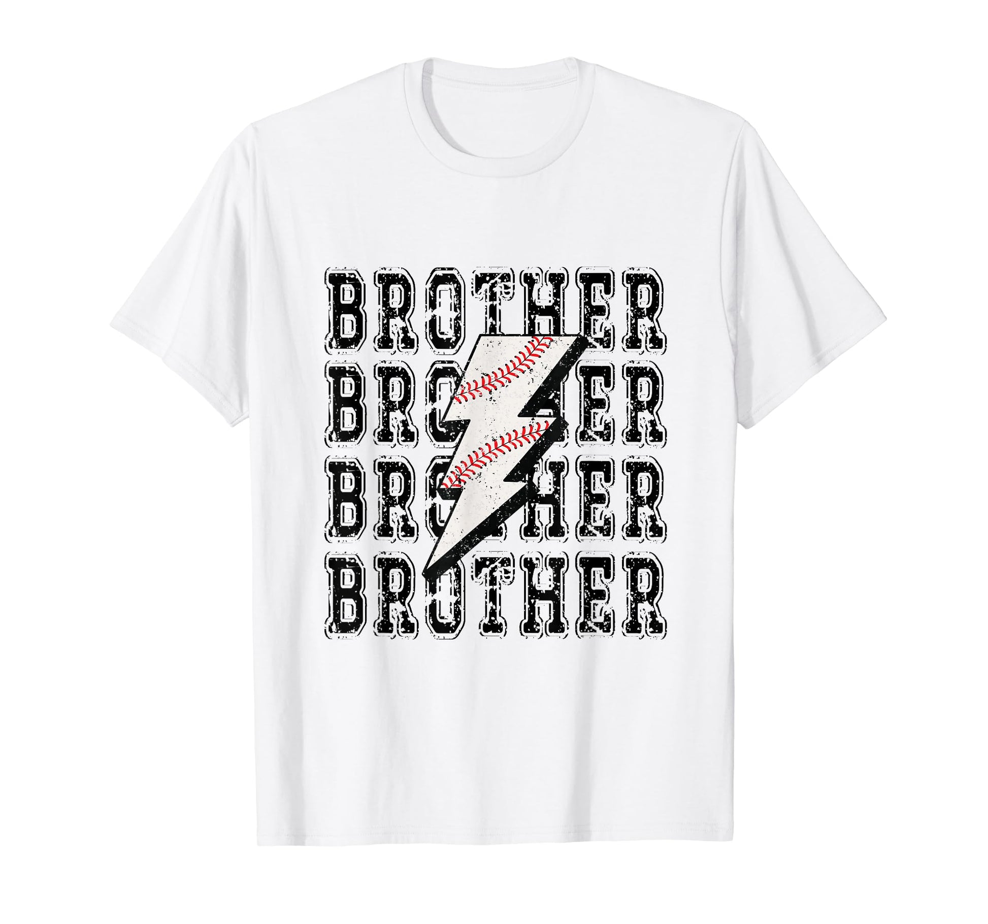 Baseball Brother Lightning Bolt T-Shirt - Streetwear Style Unisex - T-Shirt, Sweatshirt, Hoodie