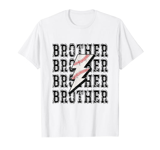 Baseball Brother Lightning Bolt T-Shirt - Streetwear Style Unisex - T-Shirt, Sweatshirt, Hoodie