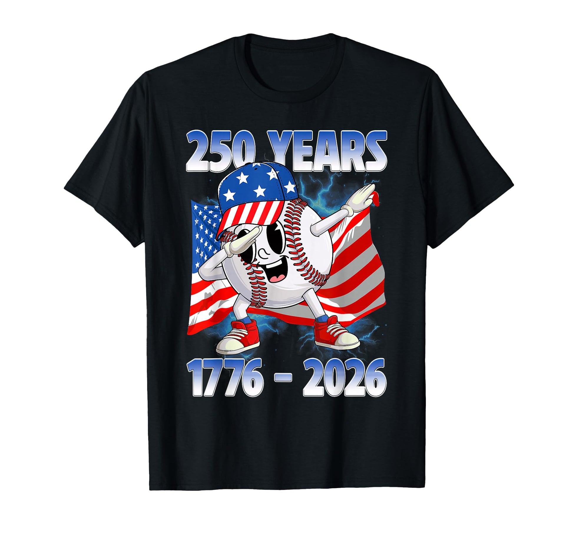 250Th Anniversary 1776 2026 Baseball T-Shirt - Unique Graphic for Adults - T-Shirt, Sweatshirt, Hoodie