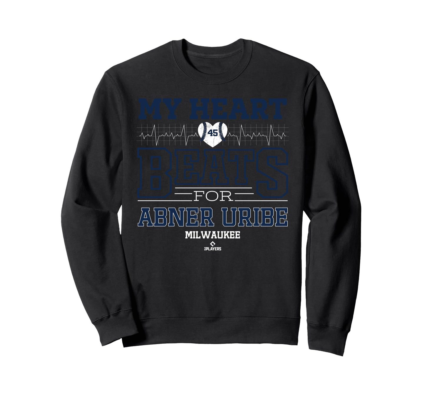 My Heart Beats Abner Uribe Sweatshirt - Casual Everyday Wear for Adults - T-Shirt, Sweatshirt, Hoodie