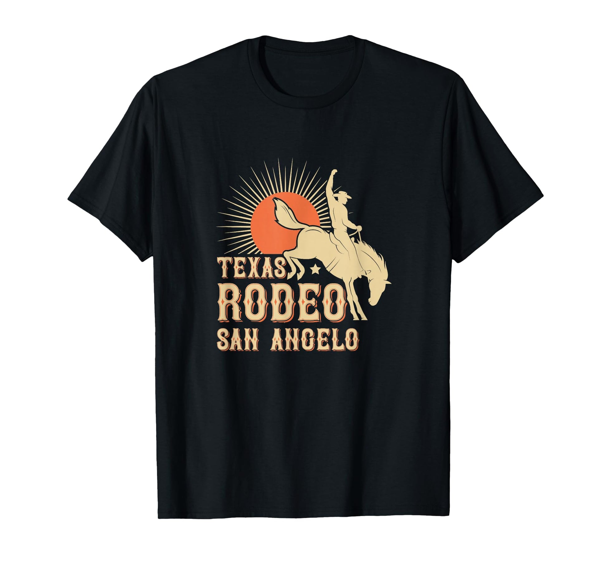 San Angelo Texas Rodeo Western Cowboy T-Shirt - Casual Everyday Wear Unisex - T-Shirt, Sweatshirt, Hoodie