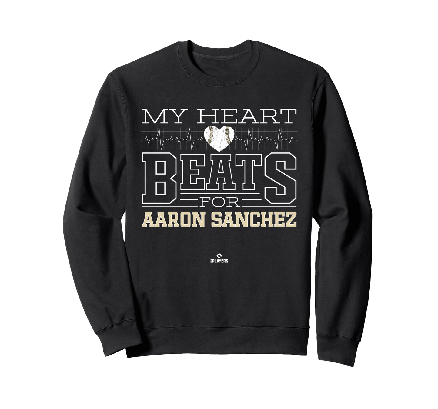 My Heart Beats Aaron Sanchez Sweatshirt - Unique Graphic Men Women - T-Shirt, Sweatshirt, Hoodie