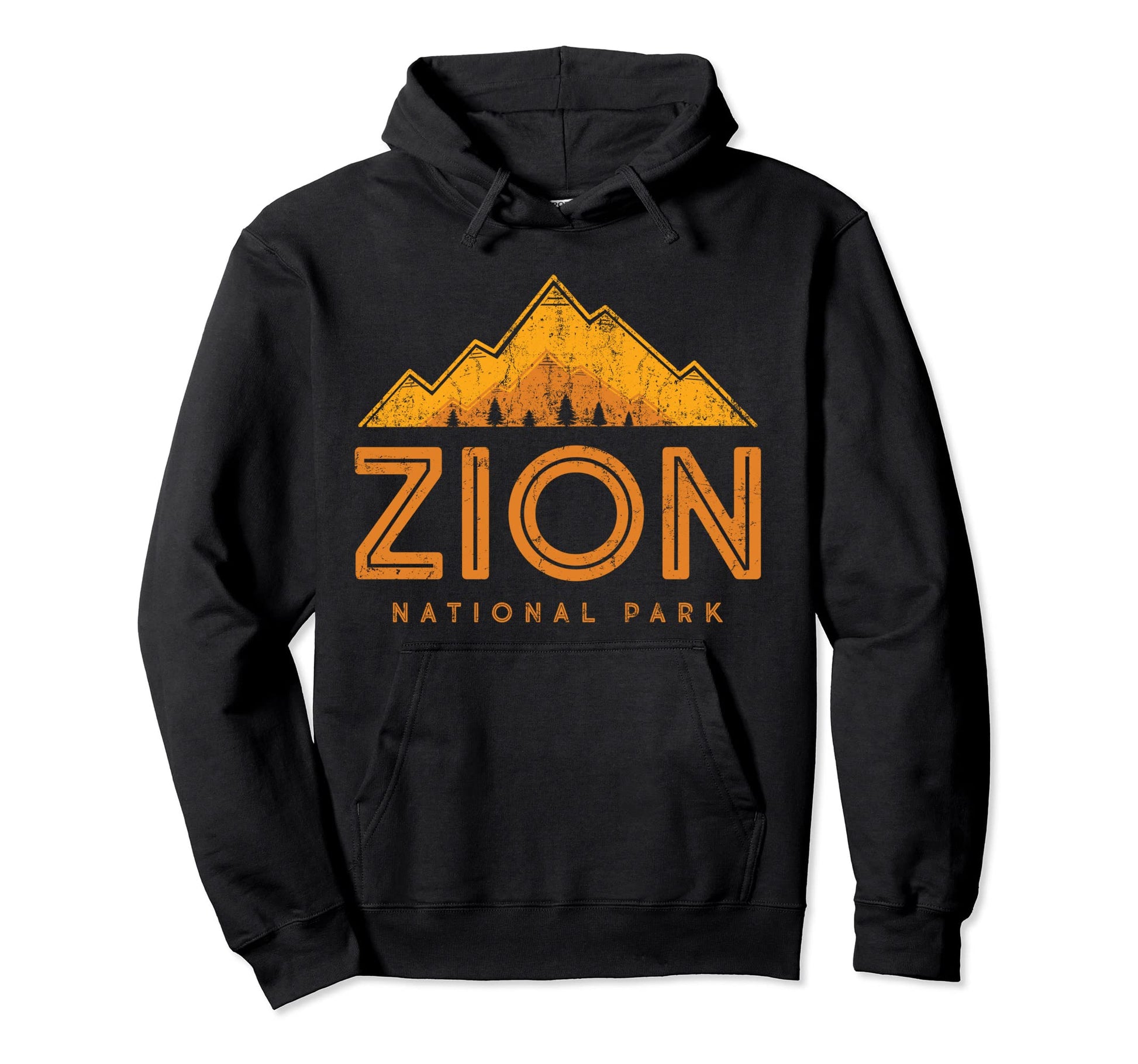 Utah Us Zion National Park Hoodie - Minimalist Print Unisex - T-Shirt, Sweatshirt, Hoodie