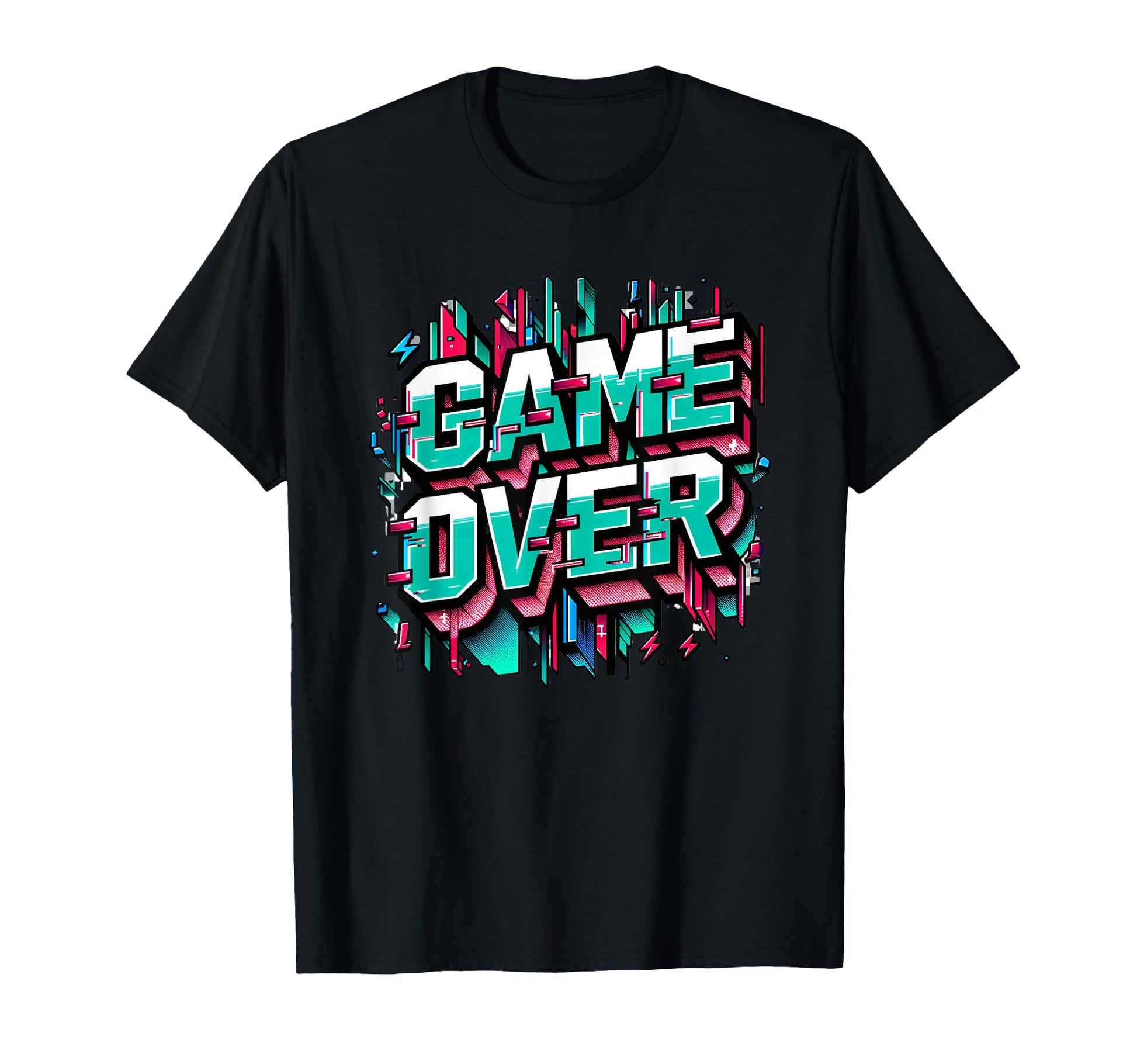 Video Play Arcade Spielhalle T-Shirt - Graphic Print Men Women - T-Shirt, Sweatshirt, Hoodie