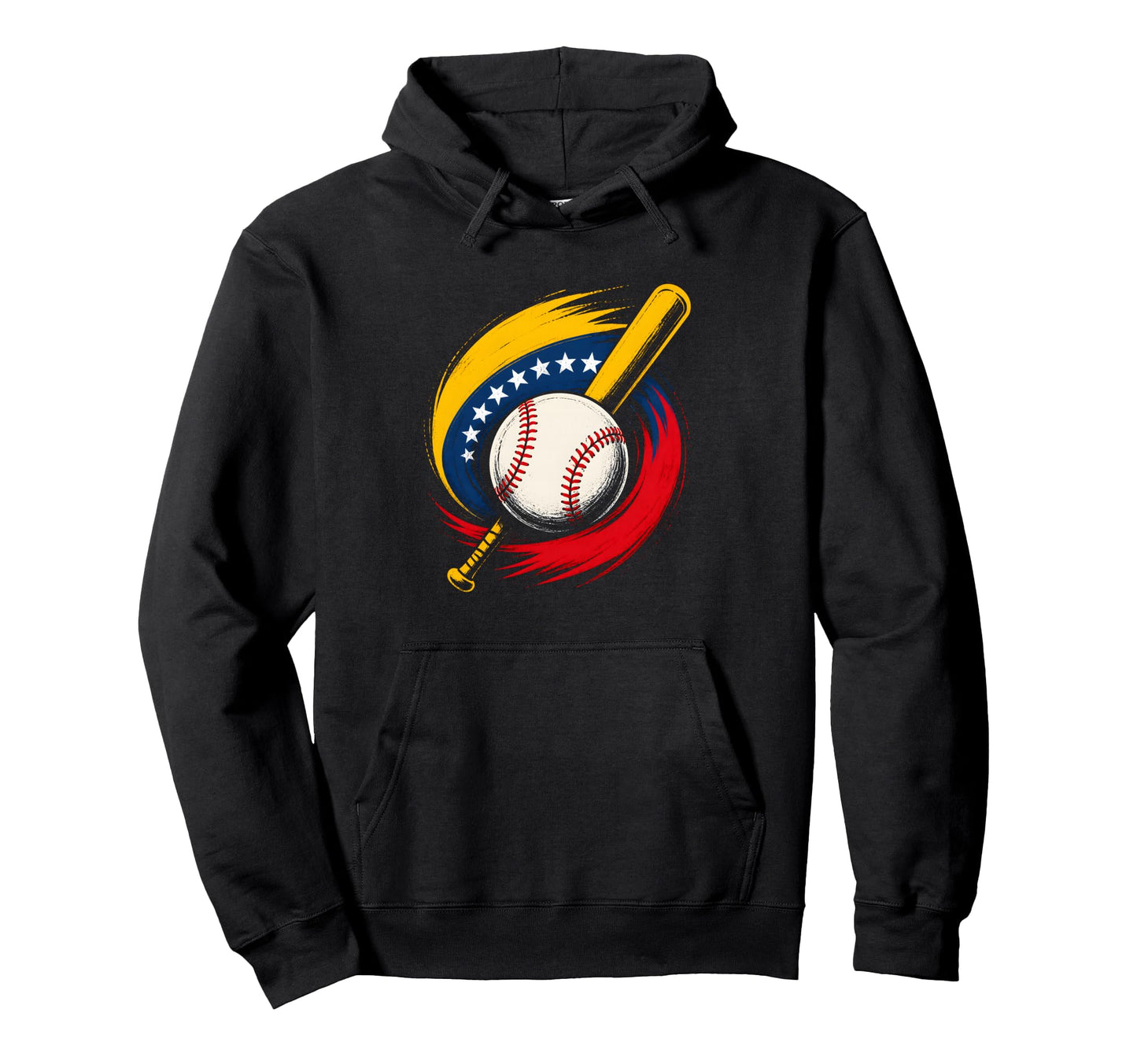 Venezuela Baseball Fan Spirit Hoodie - Minimalist Print Unisex - T-Shirt, Sweatshirt, Hoodie