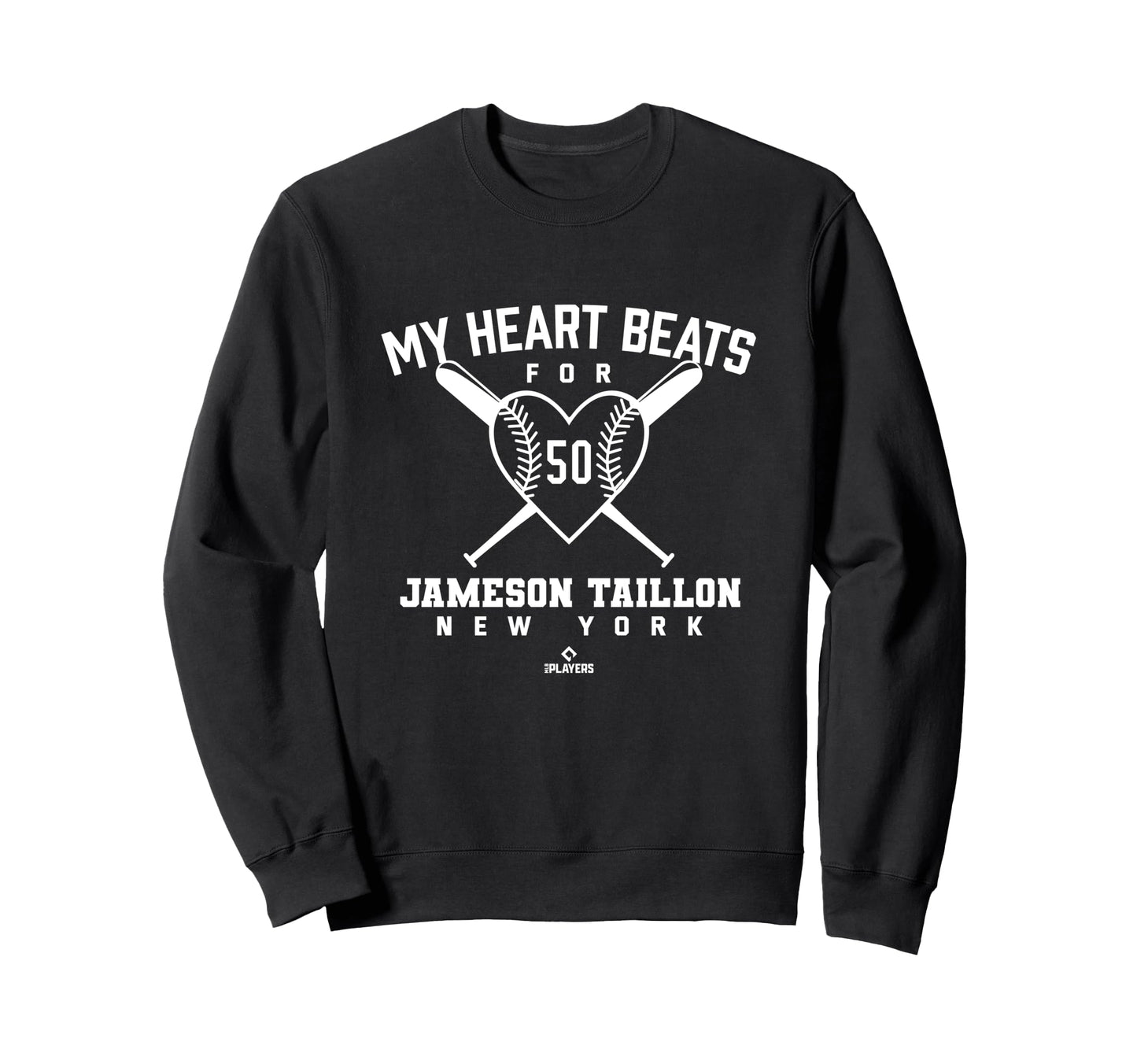 My Heart Beats Jameson Taillon Sweatshirt - Graphic Print for Adults - T-Shirt, Sweatshirt, Hoodie
