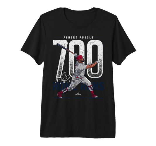 Albert Pujols 700 Home Runs Albert T-Shirt - Fun Novelty Design Men Women - T-Shirt, Sweatshirt, Hoodie