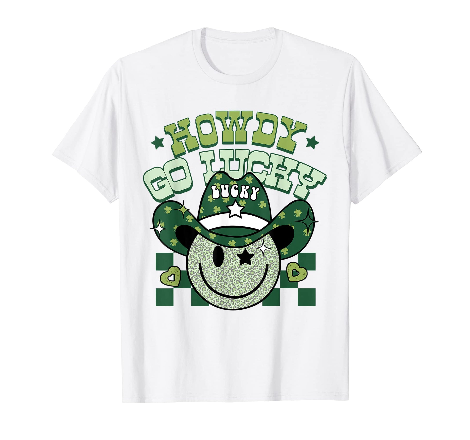 Howdy Go Lucky Western Cowboy St T-Shirt - Streetwear Style Men Women - T-Shirt, Sweatshirt, Hoodie