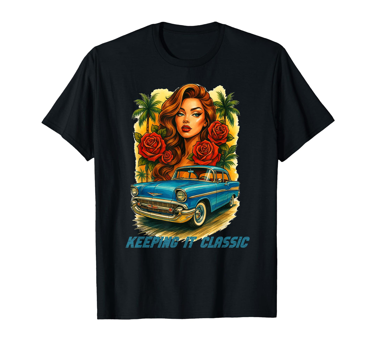 Car Timeless Auto California Car Show T-Shirt - Minimalist Print Men Women - T-Shirt, Sweatshirt, Hoodie