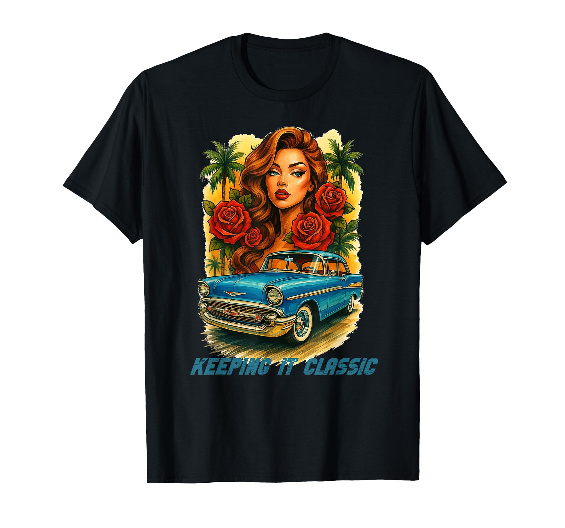 Car Timeless Auto California Car Show T-Shirt - Minimalist Print Men Women - T-Shirt, Sweatshirt, Hoodie