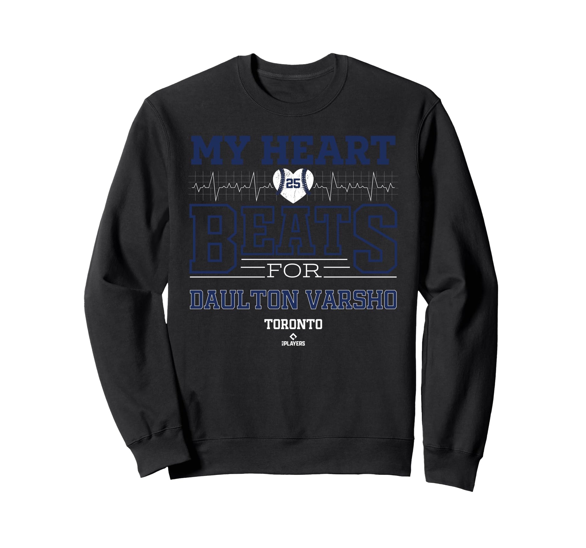 My Heart Beats Daulton Varsho Sweatshirt - Novelty Apparel for Adults - T-Shirt, Sweatshirt, Hoodie