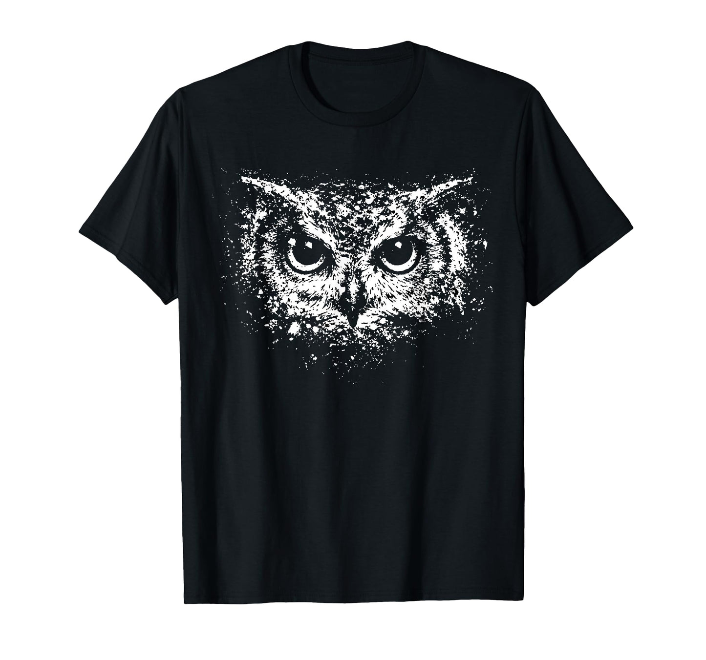 Goth Y2K Owl Face 90S Aesthetic T-Shirt - Custom Art Print Men Women - T-Shirt, Sweatshirt, Hoodie