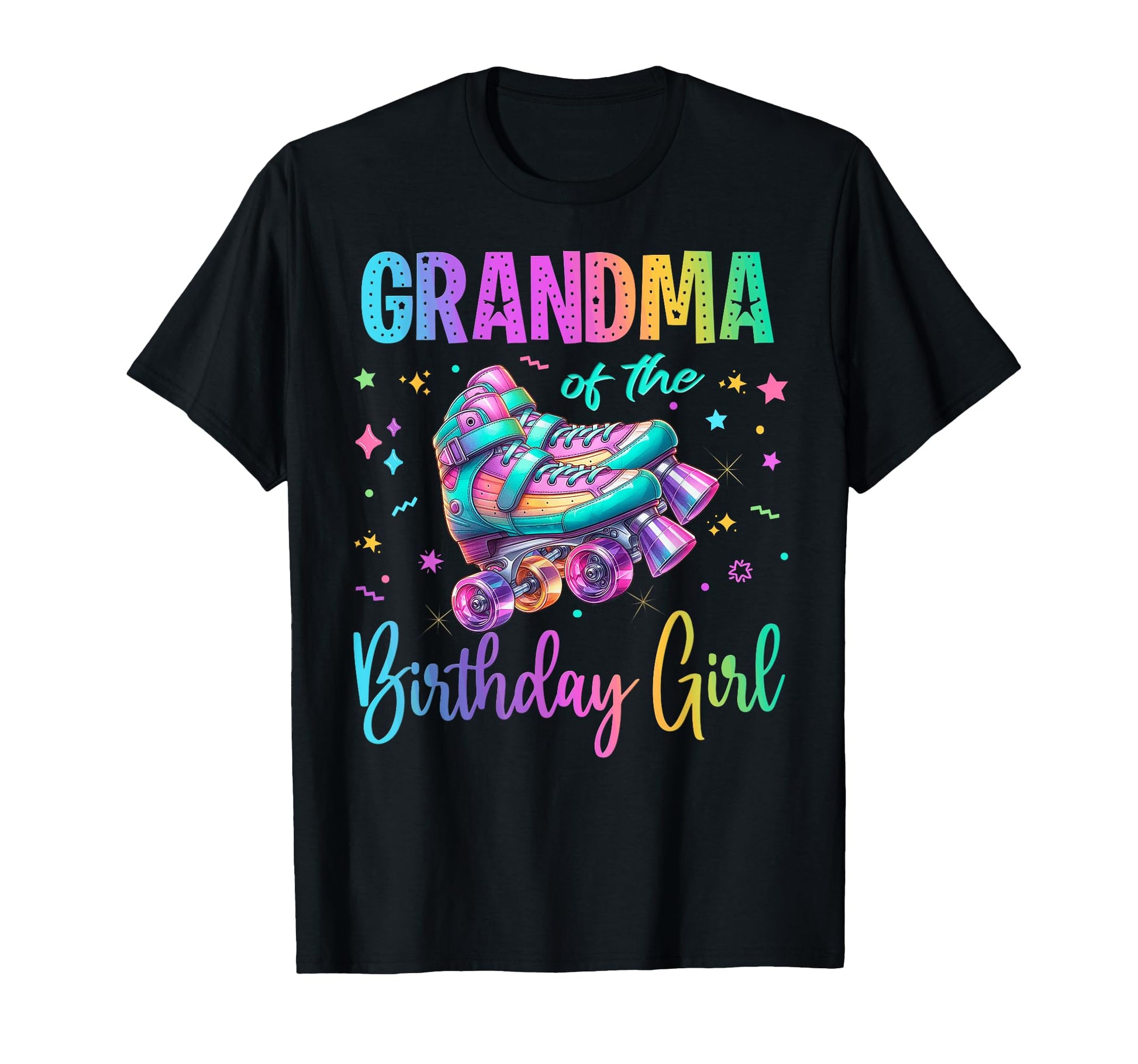 Roller Skates Birthday Skating Party T-Shirt - Fun Novelty Design Unisex - T-Shirt, Sweatshirt, Hoodie