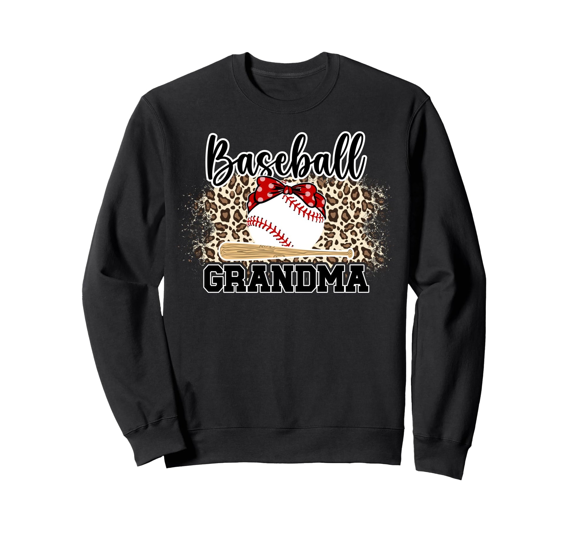 Baseball Grandma Baseball Player Sweatshirt - Graphic Print Men Women - T-Shirt, Sweatshirt, Hoodie