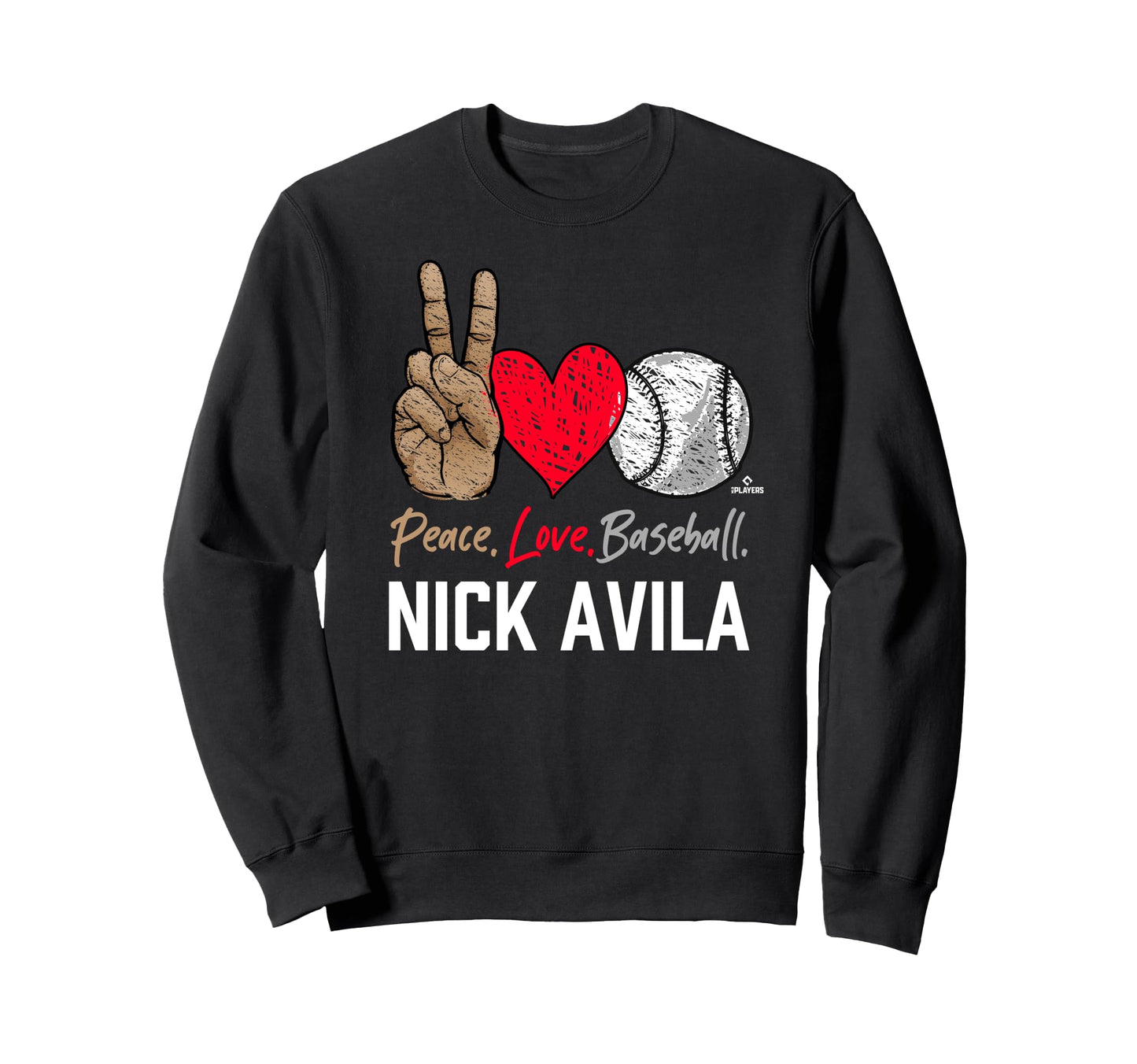 Peace Love Nick Avila Prospect Sweatshirt - Fun Novelty Design Men Women - T-Shirt, Sweatshirt, Hoodie