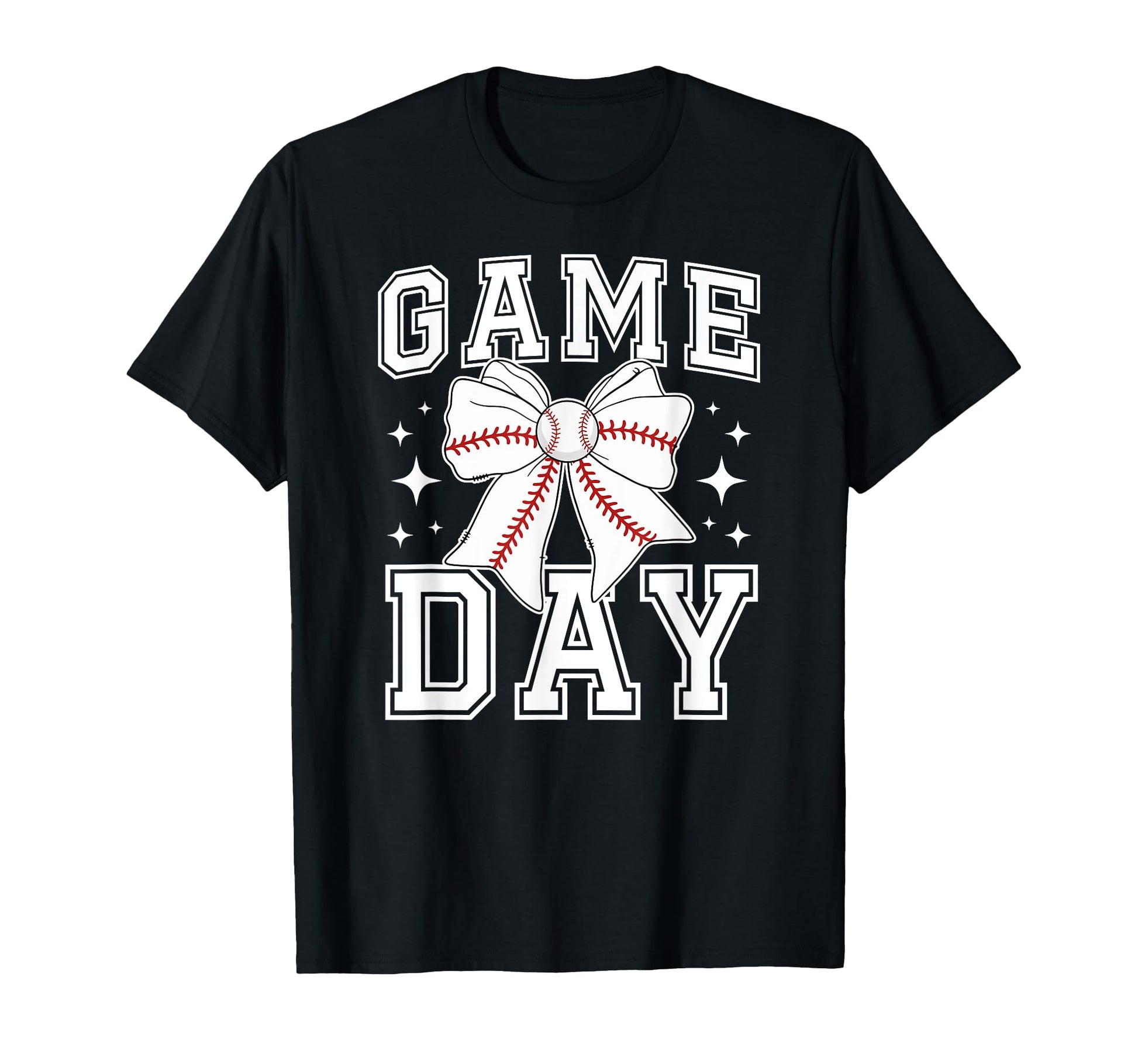 Game Day Coquette Baseball Game Day T-Shirt - Aesthetic Graphic Men Women - T-Shirt, Sweatshirt, Hoodie