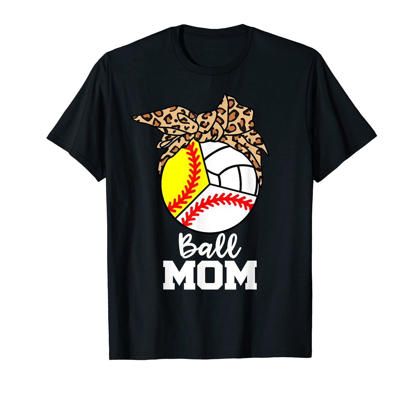 Ball Mom Funny Baseball Softball T-Shirt - Trendy Graphic Men Women - T-Shirt, Sweatshirt, Hoodie
