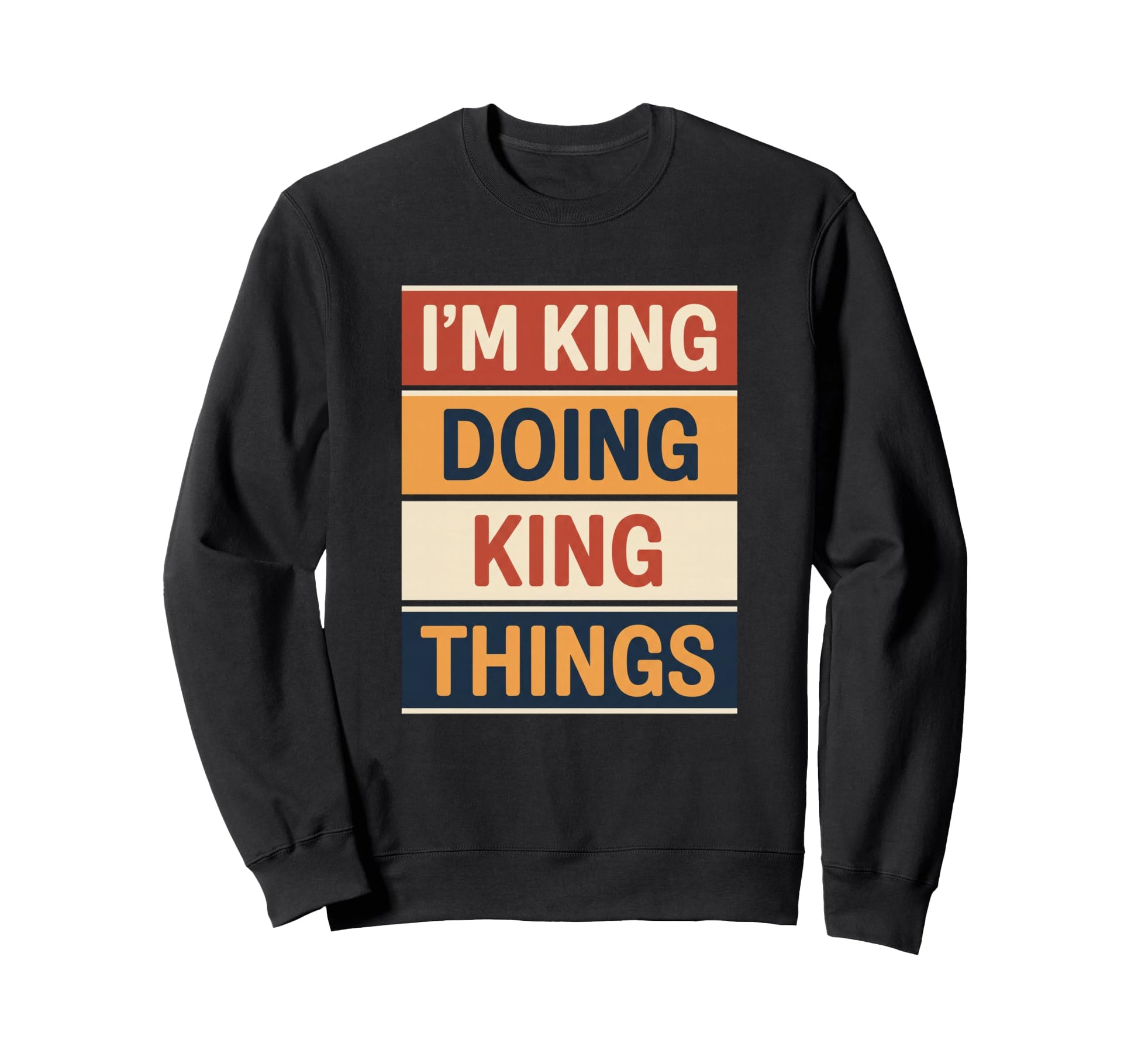 Im Funny Dad Typography Casual Sweatshirt - Minimalist Print Unisex - T-Shirt, Sweatshirt, Hoodie