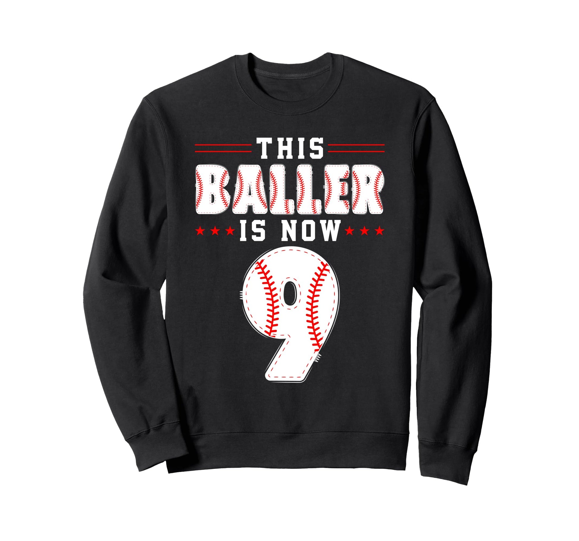 9Th Birthday Baseball Lover This Sweatshirt - Streetwear Style Unisex - T-Shirt, Sweatshirt, Hoodie
