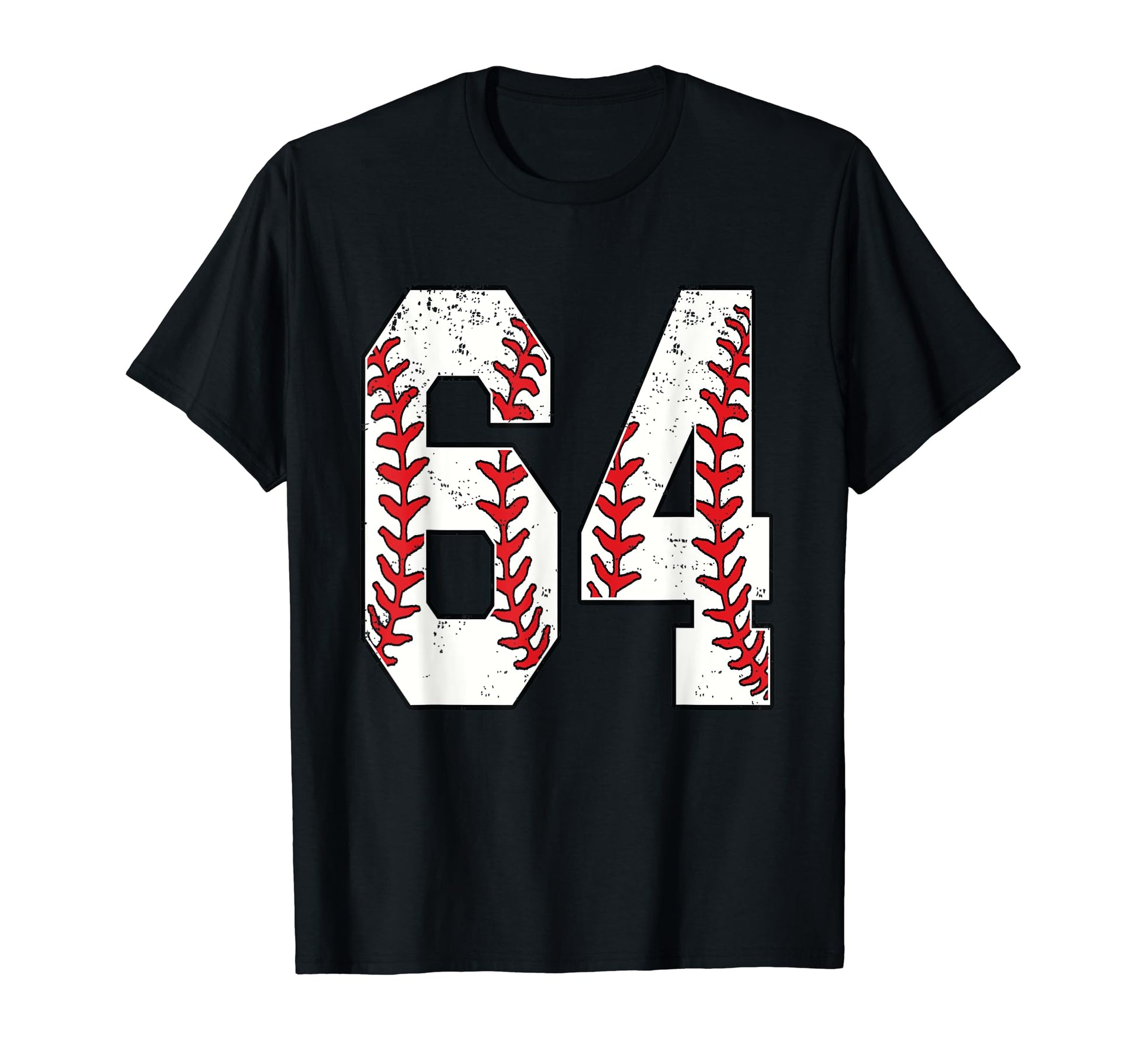 Number 64 Baseball 64 Jersey T-Shirt - Casual Everyday Wear for Adults - T-Shirt, Sweatshirt, Hoodie