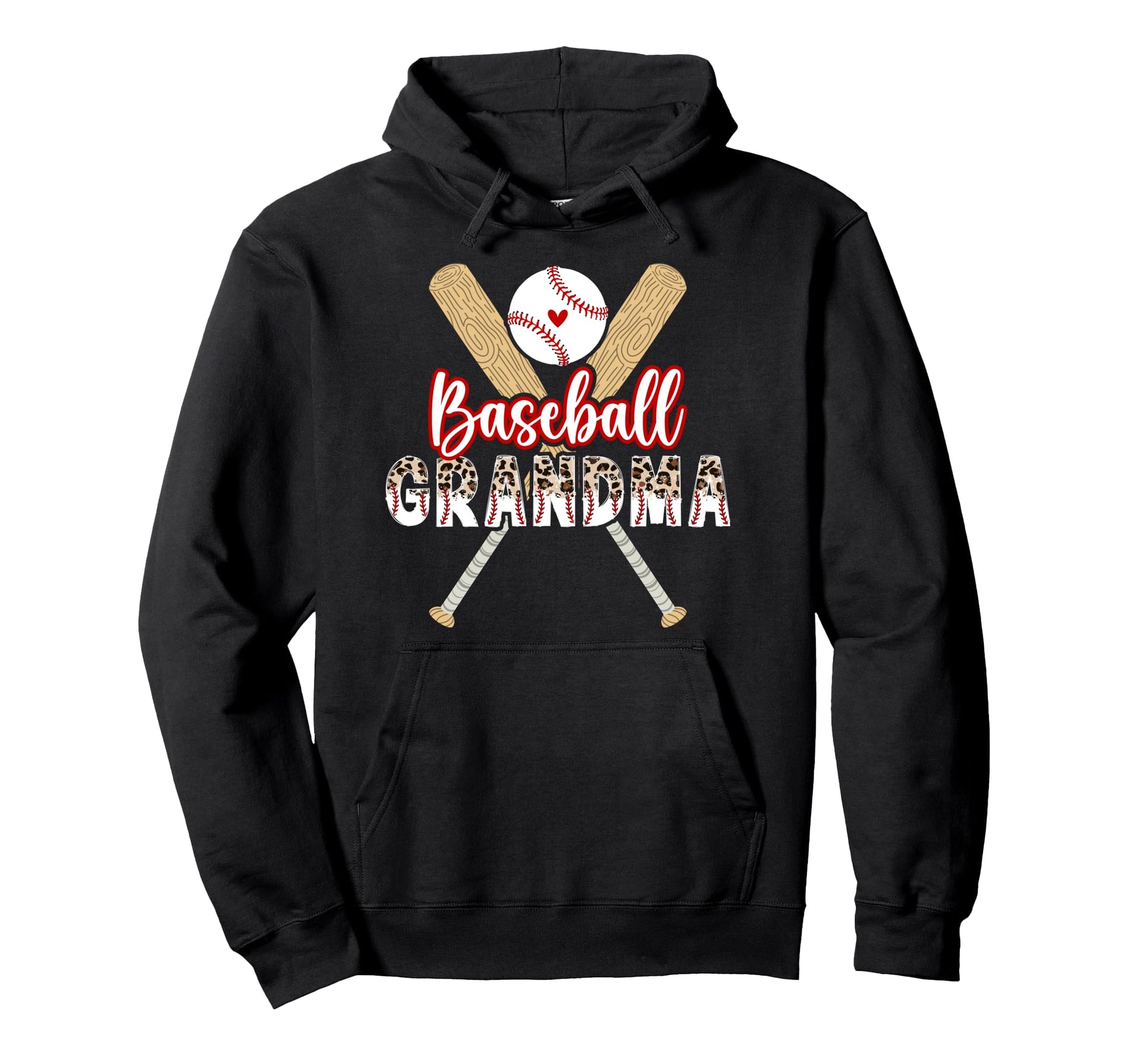 Baseball Grandma Baseball Player Hoodie - Unique Graphic for Adults - T-Shirt, Sweatshirt, Hoodie