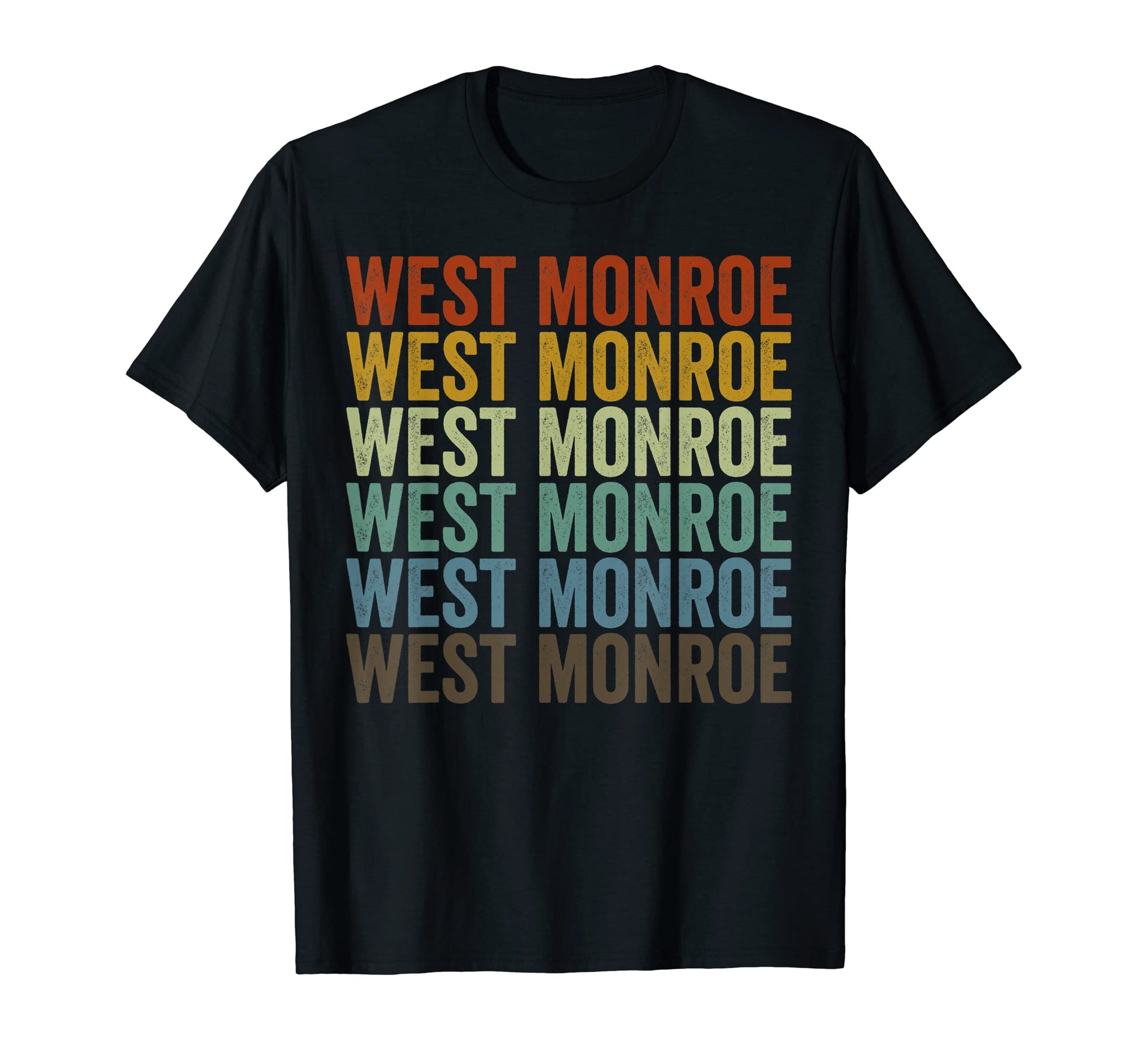 West Monroe City T-Shirt - Graphic Print Men Women - T-Shirt, Sweatshirt, Hoodie