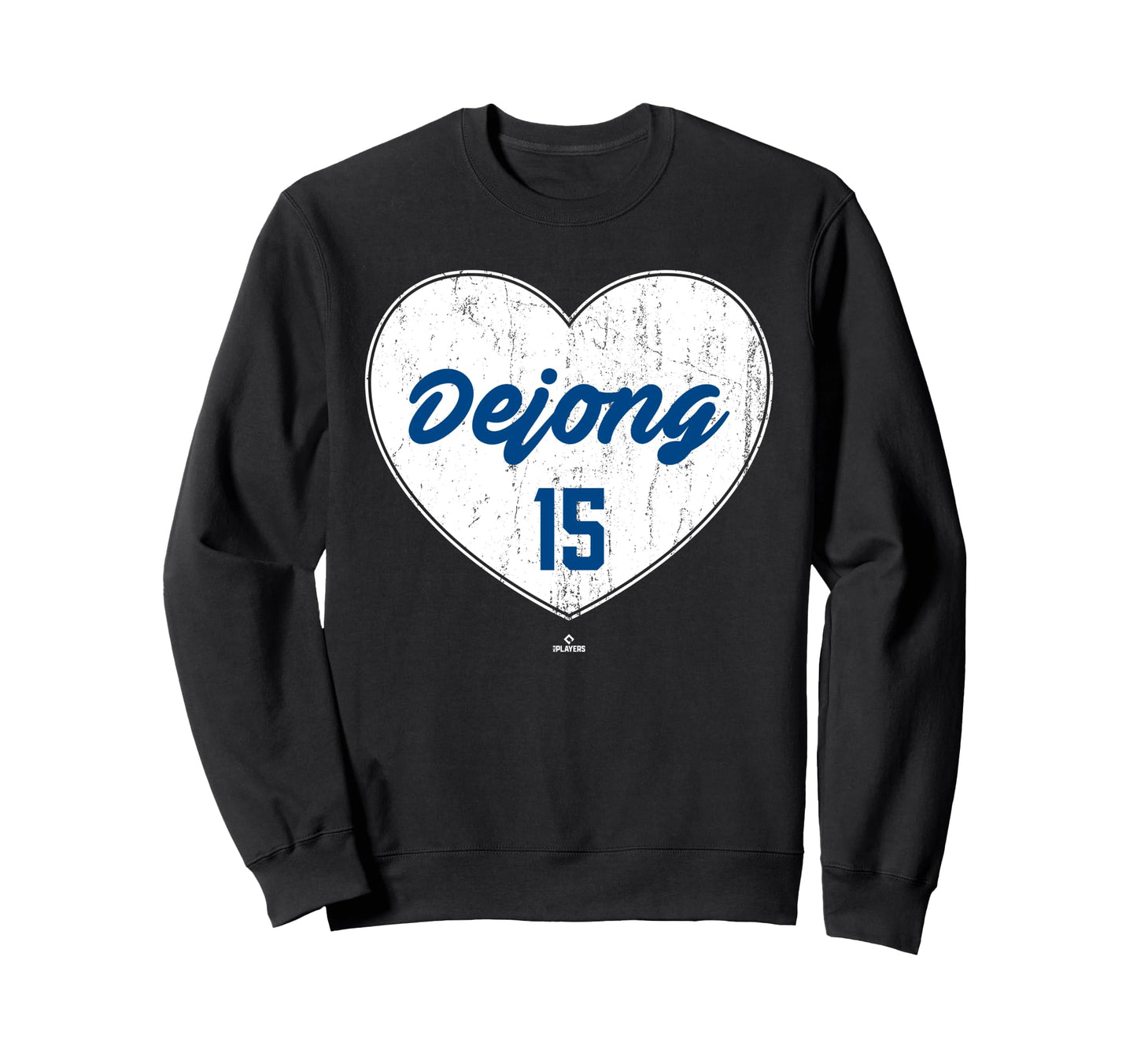 Distressed Heart Paul Dejong Sweatshirt - Novelty Apparel for Adults - T-Shirt, Sweatshirt, Hoodie