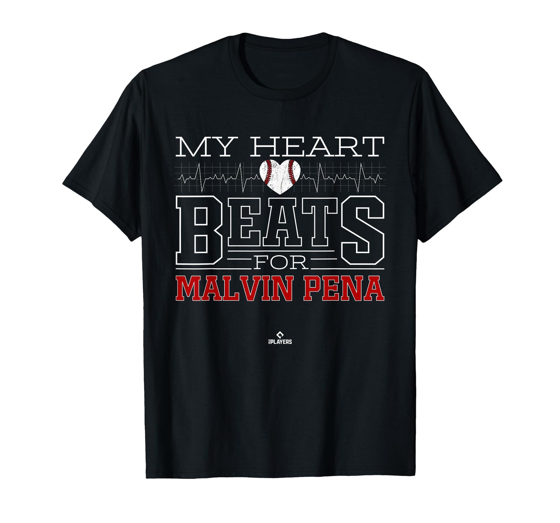 My Heart Beats Malvin Pena Prospect T-Shirt - Minimalist Print Men Women - T-Shirt, Sweatshirt, Hoodie