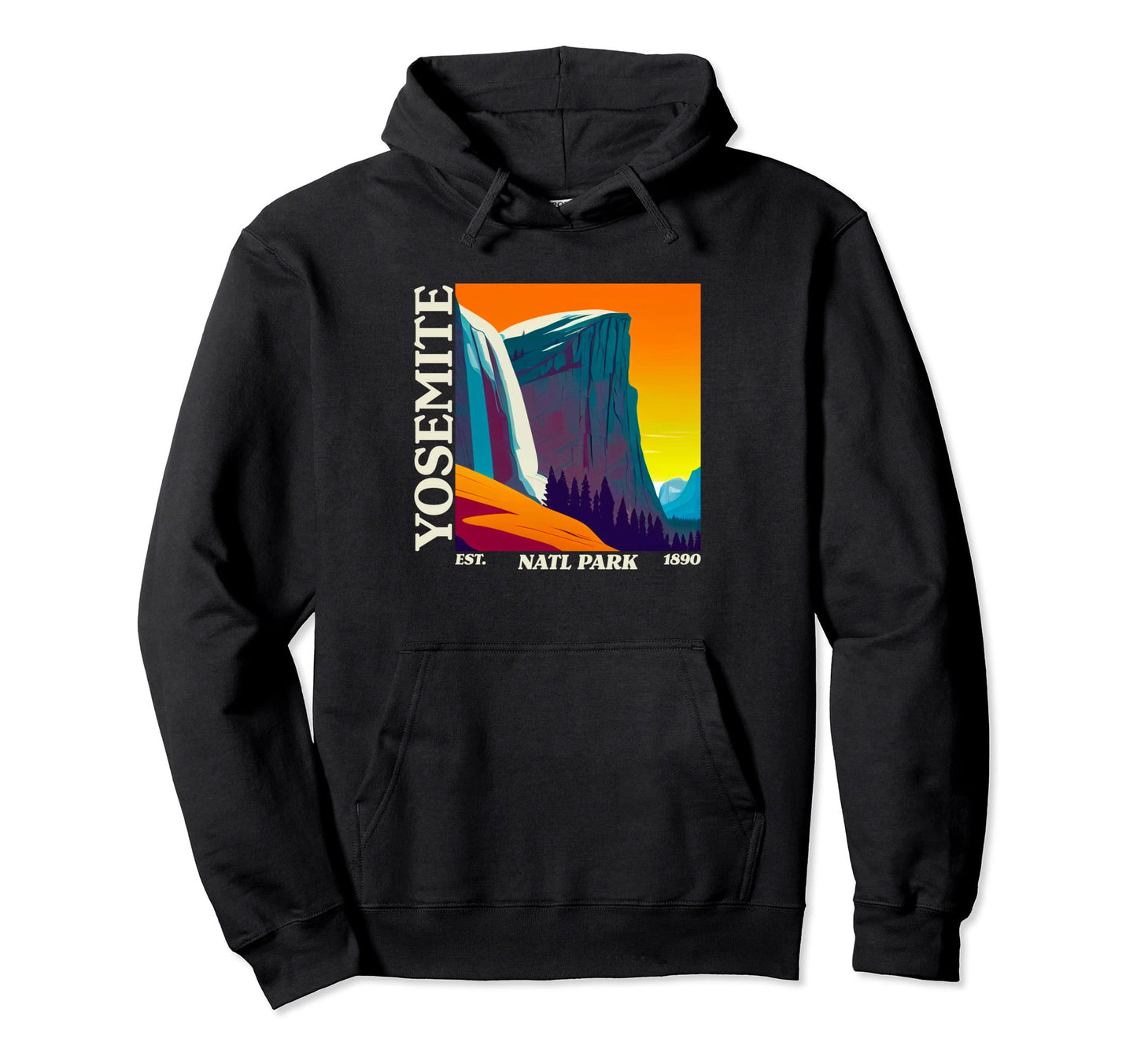 Yosemite Yosemite National Park Hoodie - Casual Everyday Wear Men Women - T-Shirt, Sweatshirt, Hoodie
