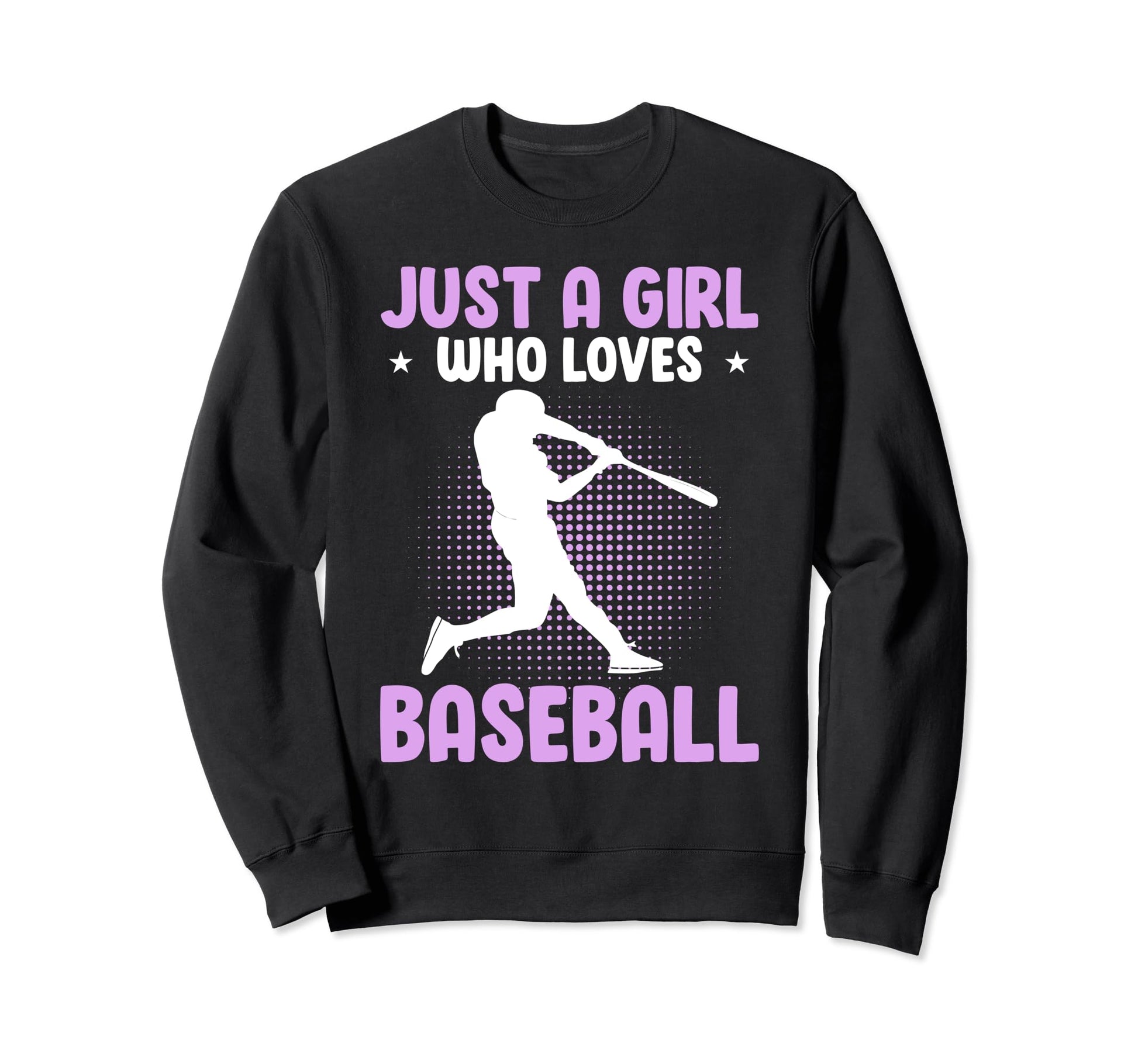 Just Who Loves Baseball Sweatshirt - Novelty Apparel for Adults - T-Shirt, Sweatshirt, Hoodie