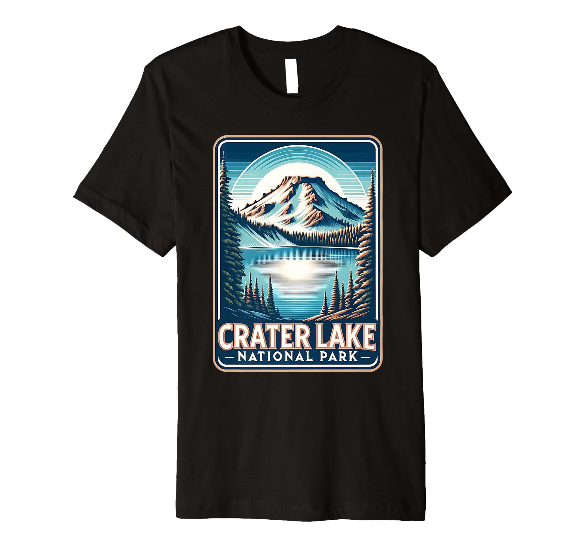 Crater Lake National Park Oregon Usa Sweatshirt - Aesthetic Graphic Unisex - T-Shirt, Sweatshirt, Hoodie