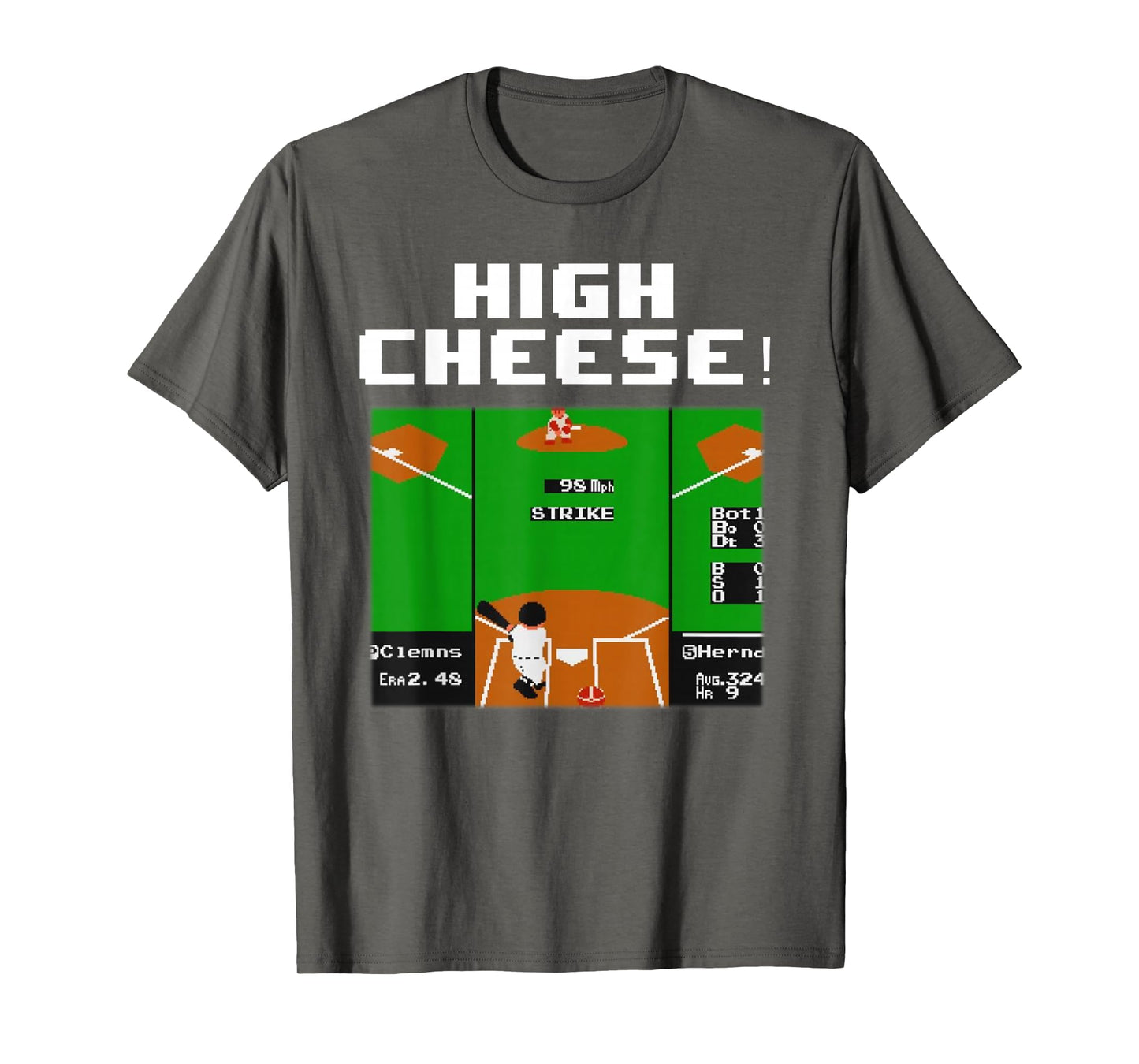 High Cheese Rbi Baseball T-Shirt - Aesthetic Graphic Men Women - T-Shirt, Sweatshirt, Hoodie