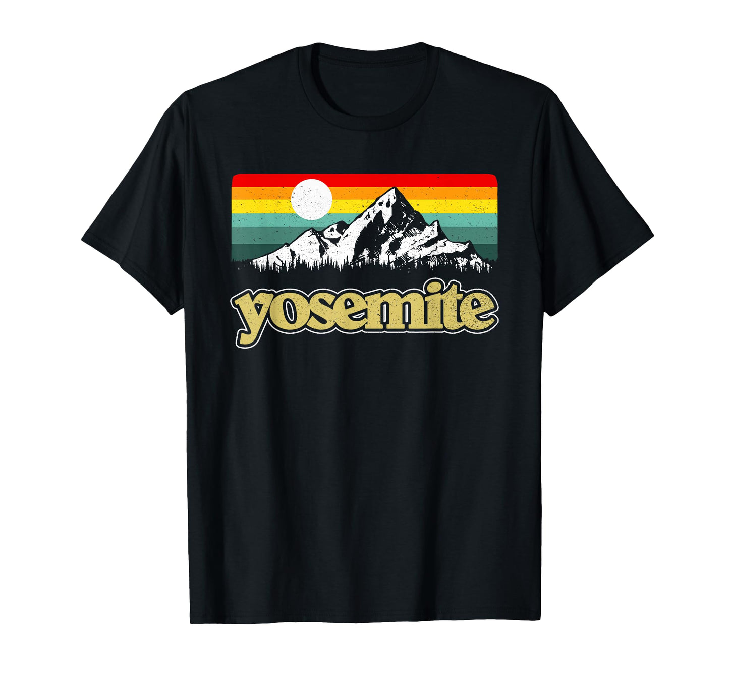 Yosemite National Park Mountains Funny T-Shirt - Trendy Graphic for Adults - T-Shirt, Sweatshirt, Hoodie