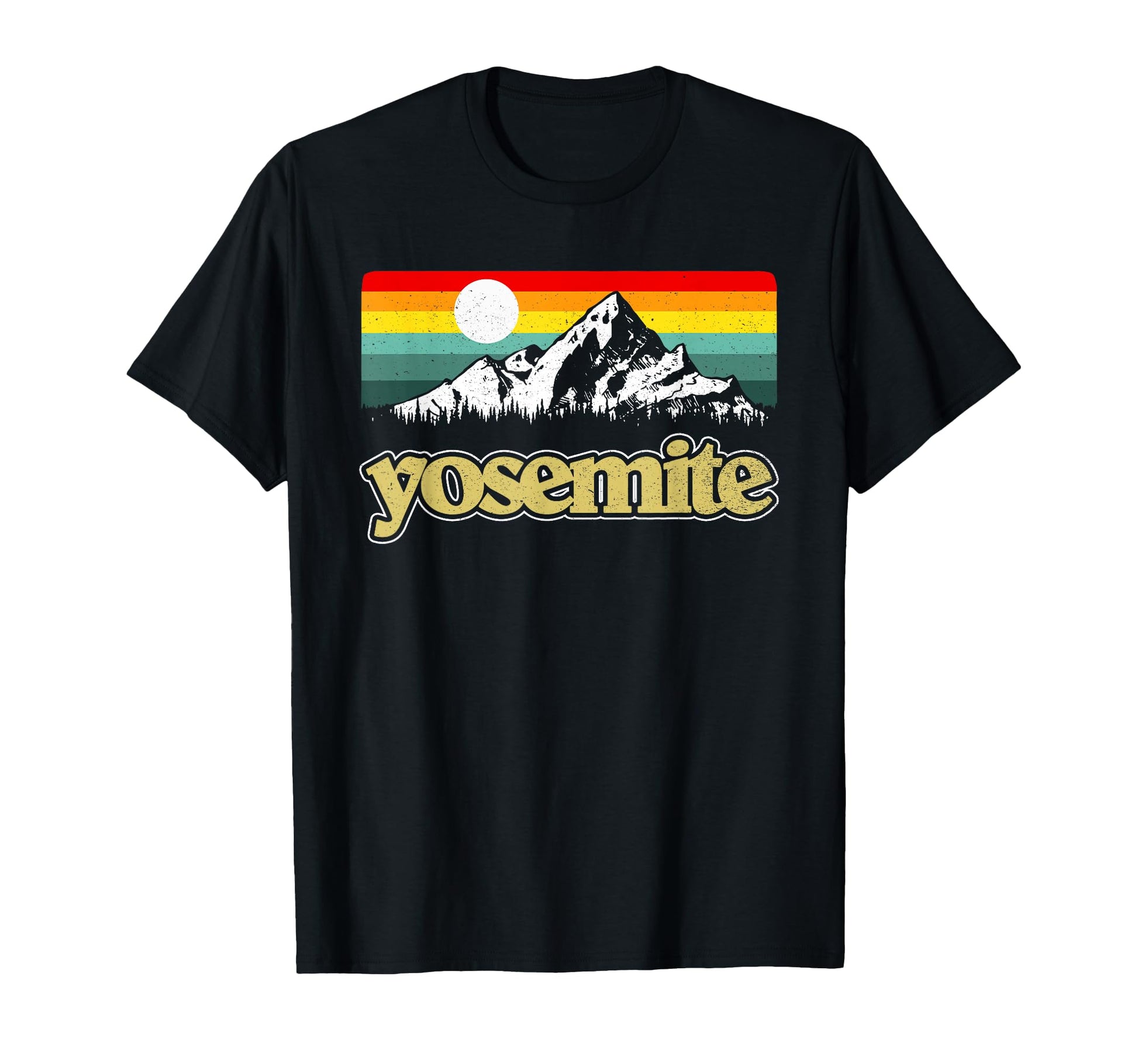 Yosemite National Park Mountains Funny T-Shirt - Trendy Graphic for Adults - T-Shirt, Sweatshirt, Hoodie