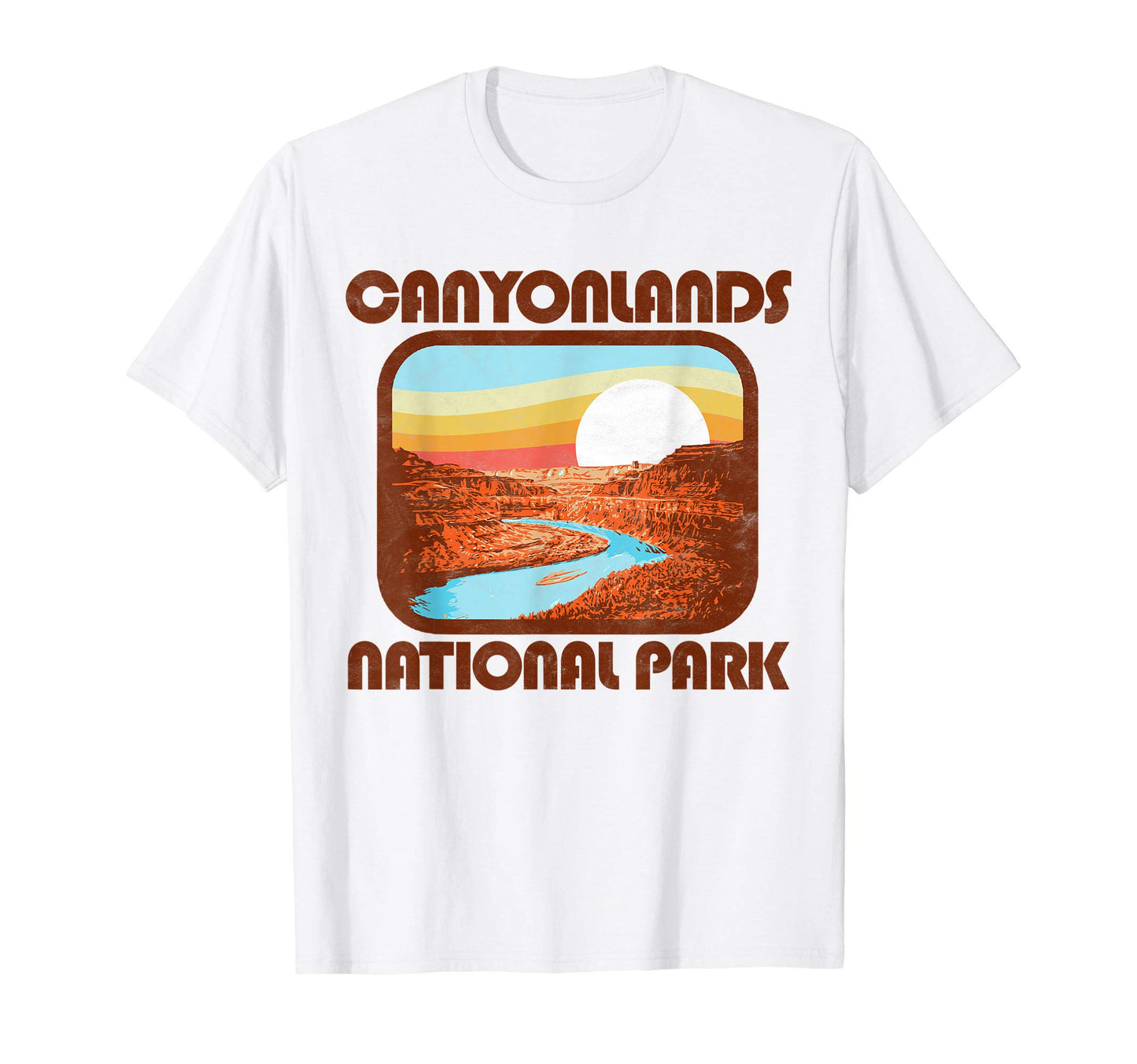 Canyonlands National Park Utah T-Shirt - Fun Novelty Design for Adults - T-Shirt, Sweatshirt, Hoodie