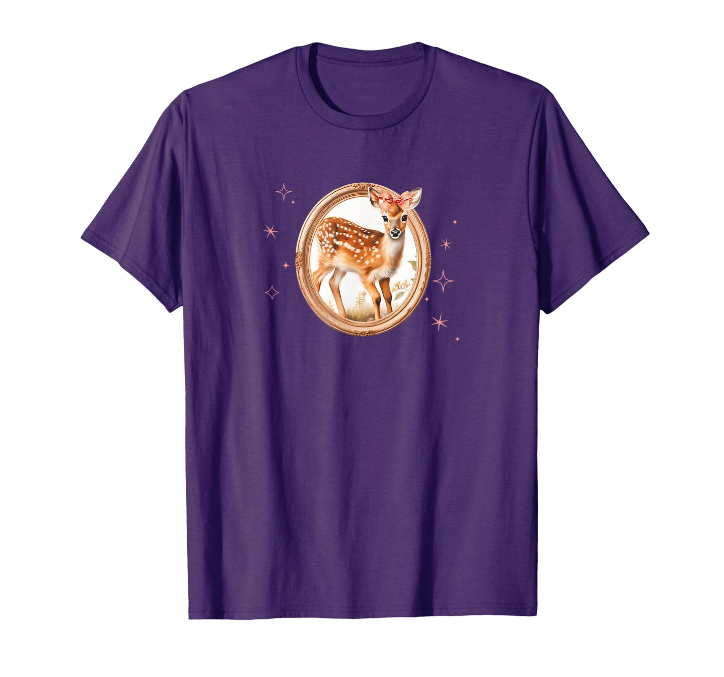 Coquette Fawn Deer Girlcore Y2K T-Shirt - Aesthetic Graphic Men Women - T-Shirt, Sweatshirt, Hoodie