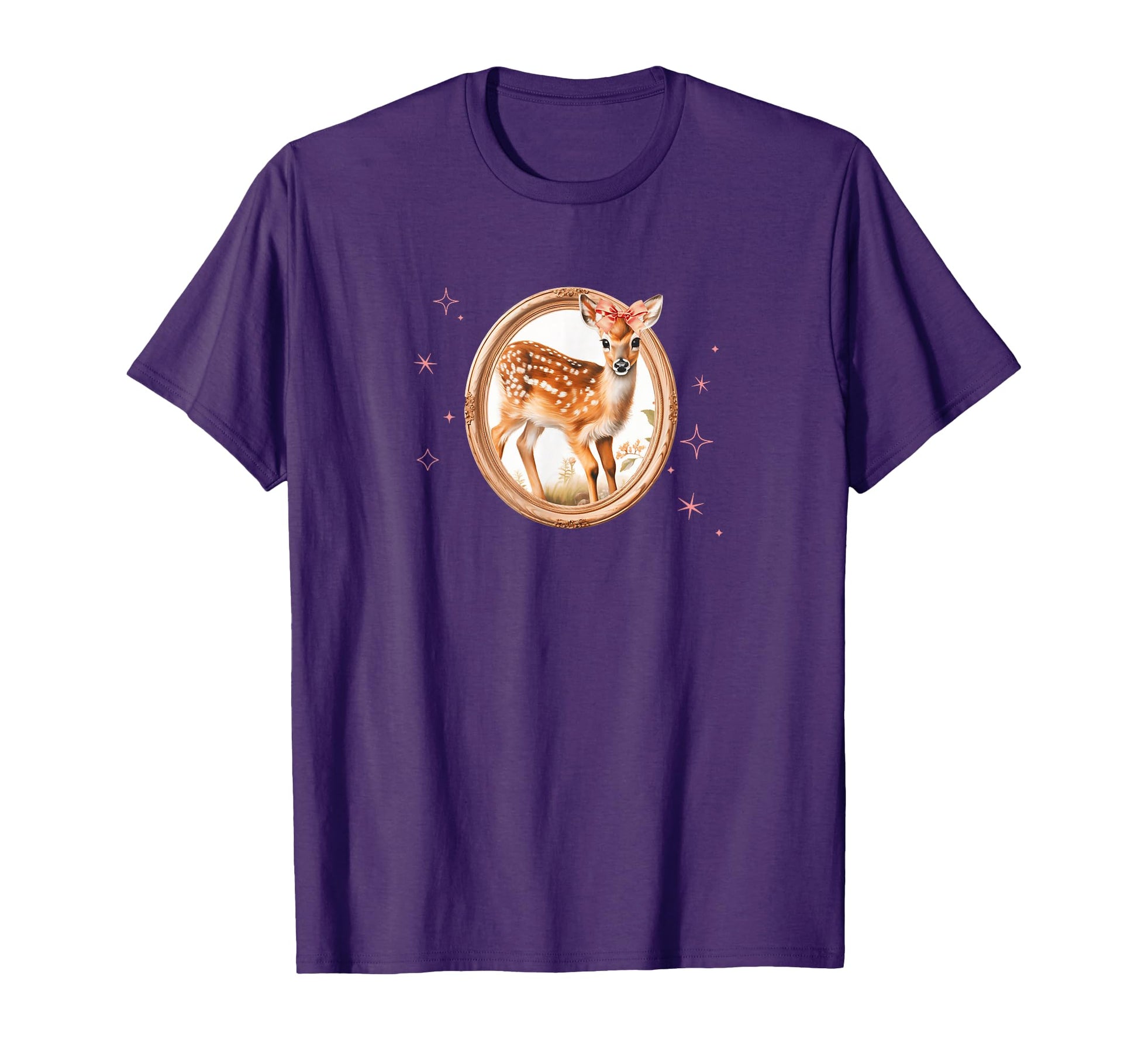 Coquette Fawn Deer Girlcore Y2K T-Shirt - Aesthetic Graphic Men Women - T-Shirt, Sweatshirt, Hoodie