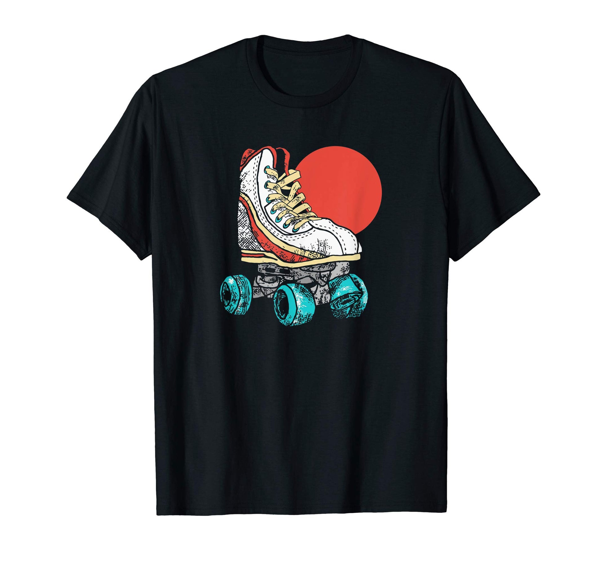 Minimalist Roller Skate 70S Vibe T-Shirt - Unique Graphic Unisex - T-Shirt, Sweatshirt, Hoodie