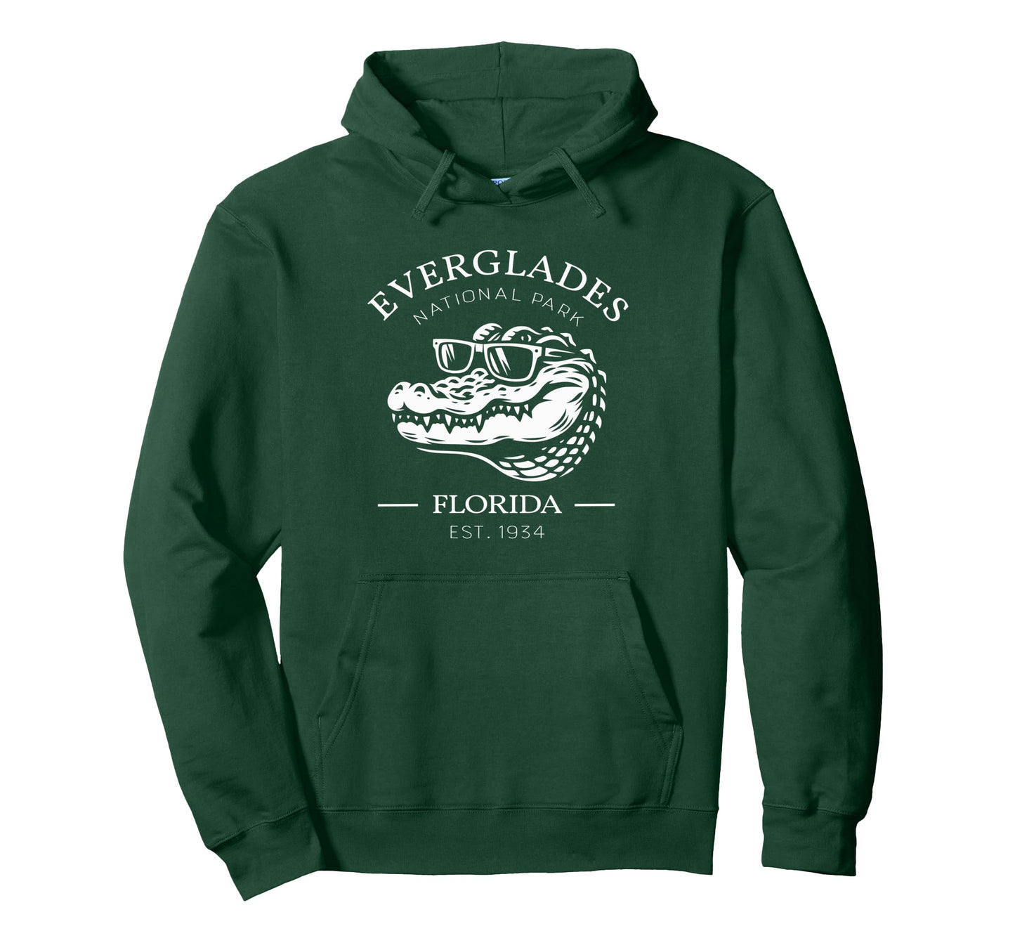 Everglades National Park Alligators Hoodie - Trendy Graphic for Adults - T-Shirt, Sweatshirt, Hoodie