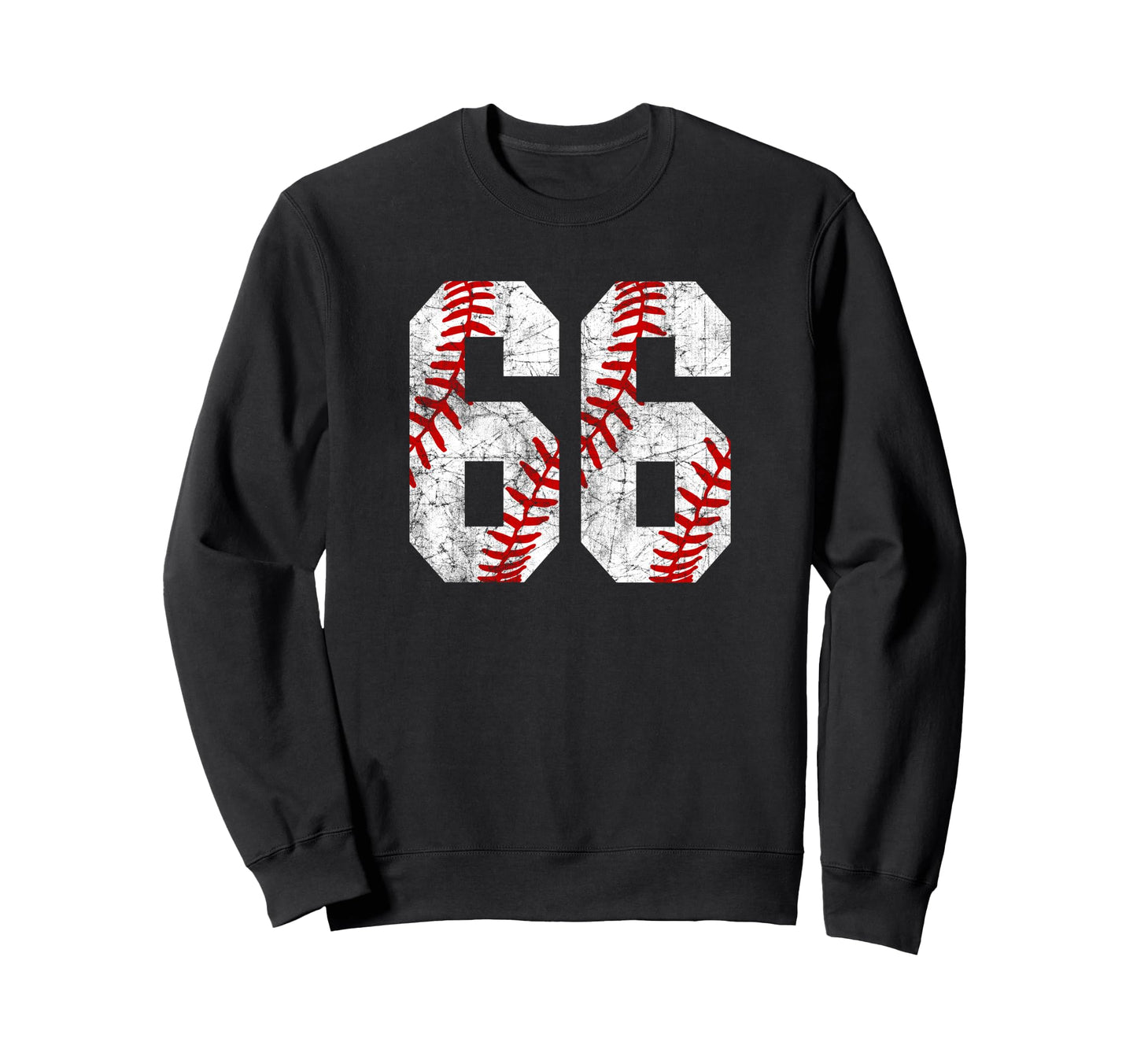 Baseball Mom 66 Jersey Baseball Sweatshirt - Unique Graphic for Adults - T-Shirt, Sweatshirt, Hoodie