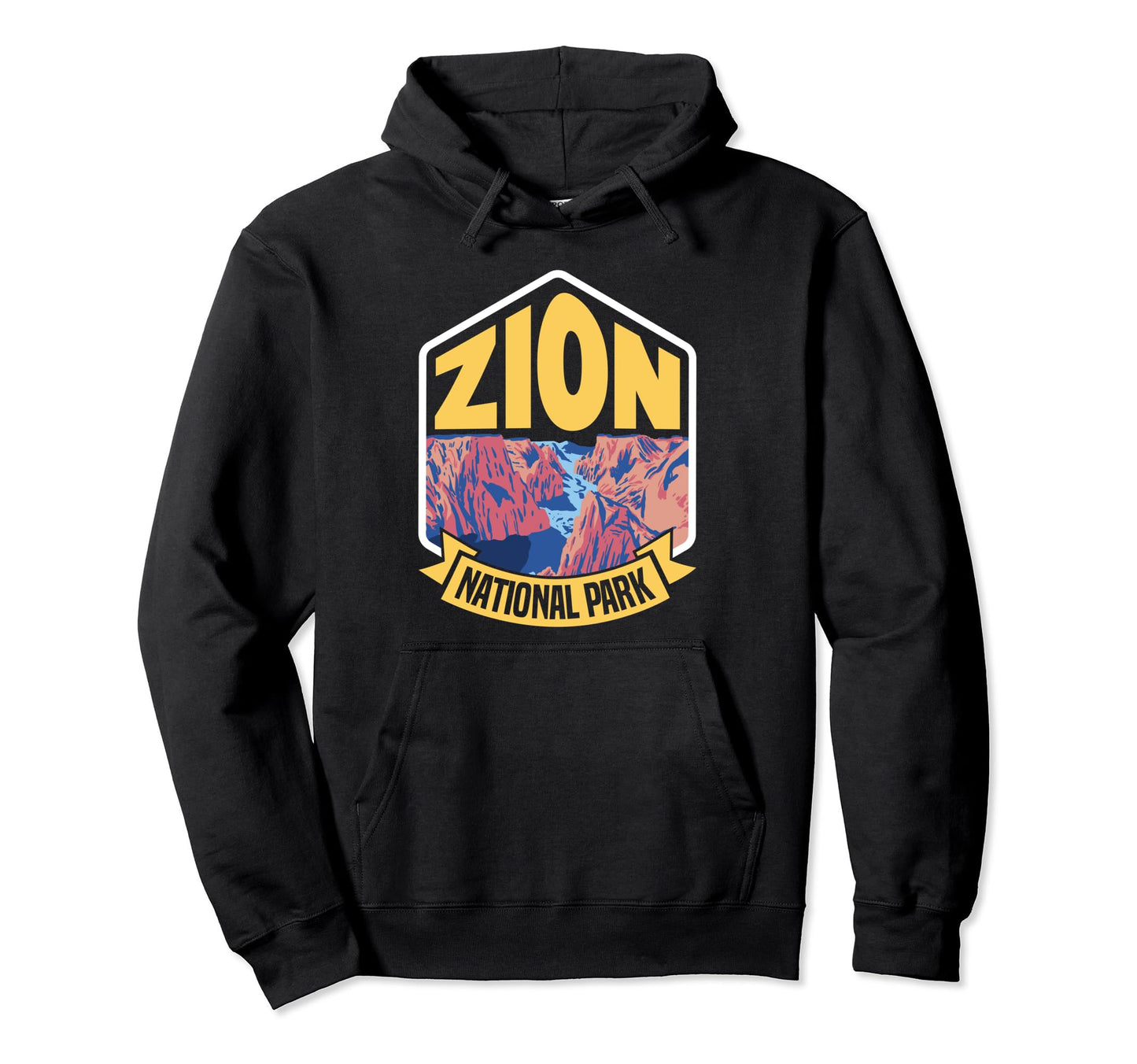 Zion National Park Utah Hiking Zion Hoodie - Fun Novelty Design Unisex - T-Shirt, Sweatshirt, Hoodie