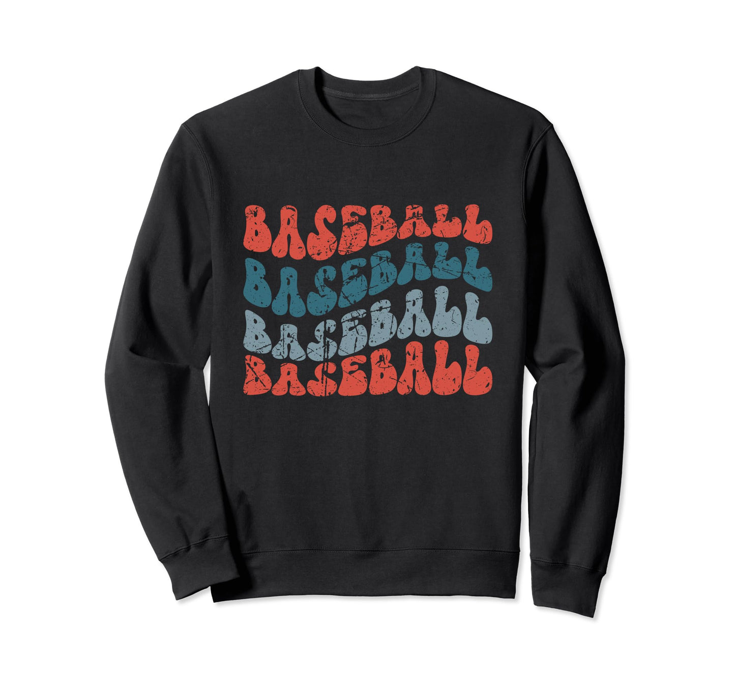 Baseball Sweatshirt - Unique Graphic Unisex - T-Shirt, Sweatshirt, Hoodie