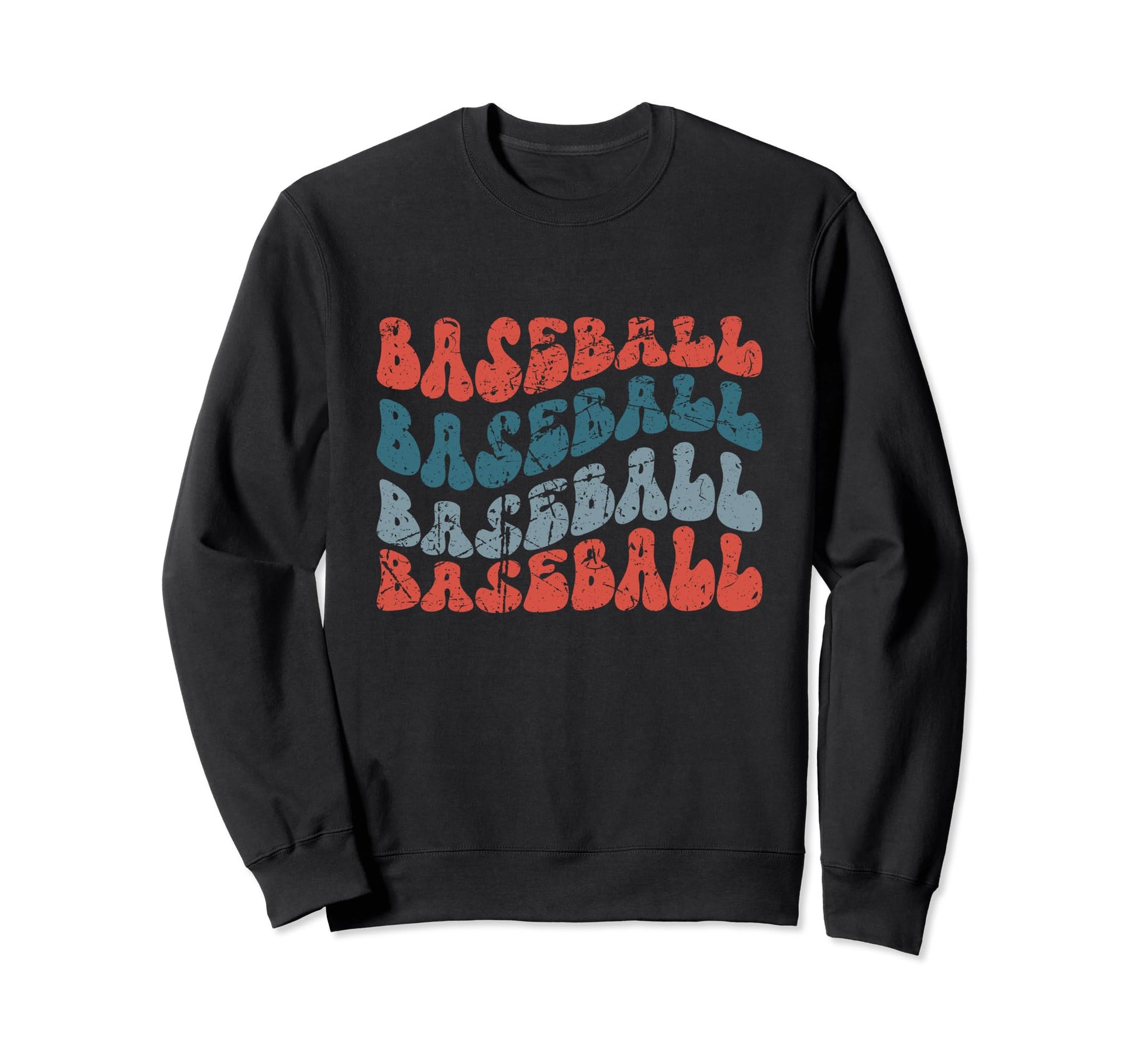 Baseball Sweatshirt - Unique Graphic Unisex - T-Shirt, Sweatshirt, Hoodie