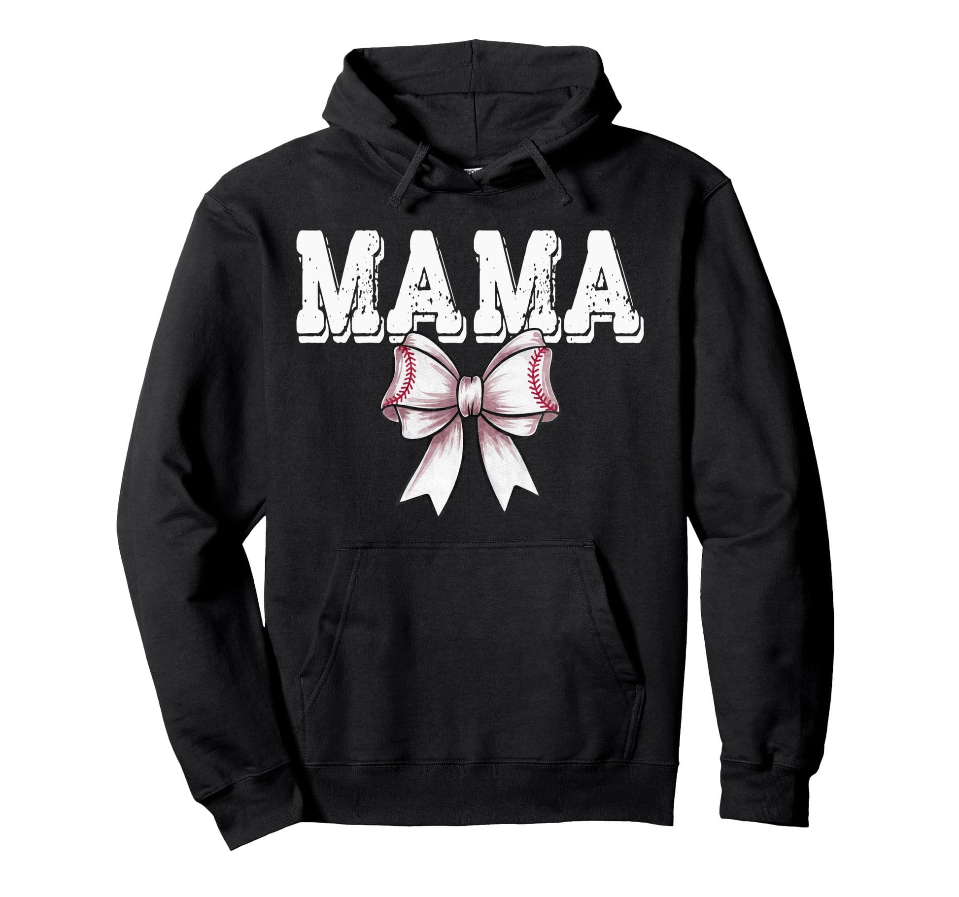 Coquette T Ball Tball Bow Mama Sister Hoodie - Streetwear Style Unisex - T-Shirt, Sweatshirt, Hoodie