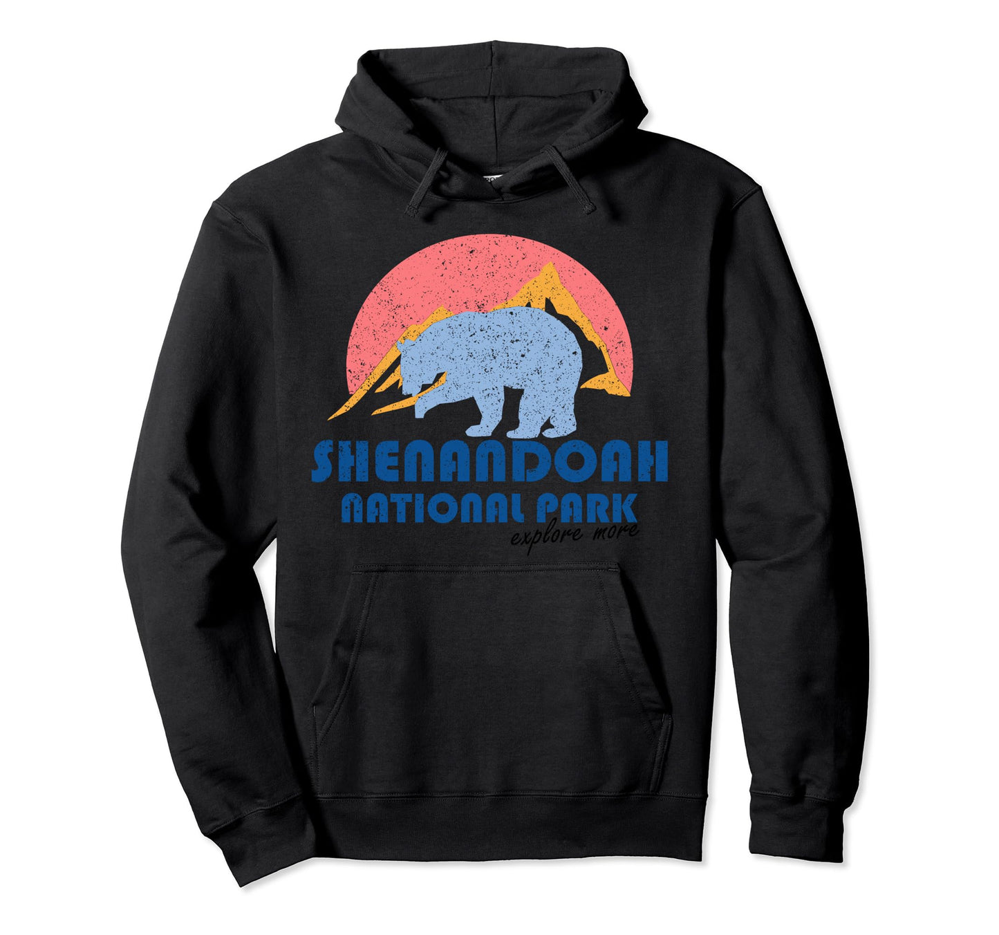 Shenandoah National Park Virginia Hoodie - Unique Graphic for Adults - T-Shirt, Sweatshirt, Hoodie